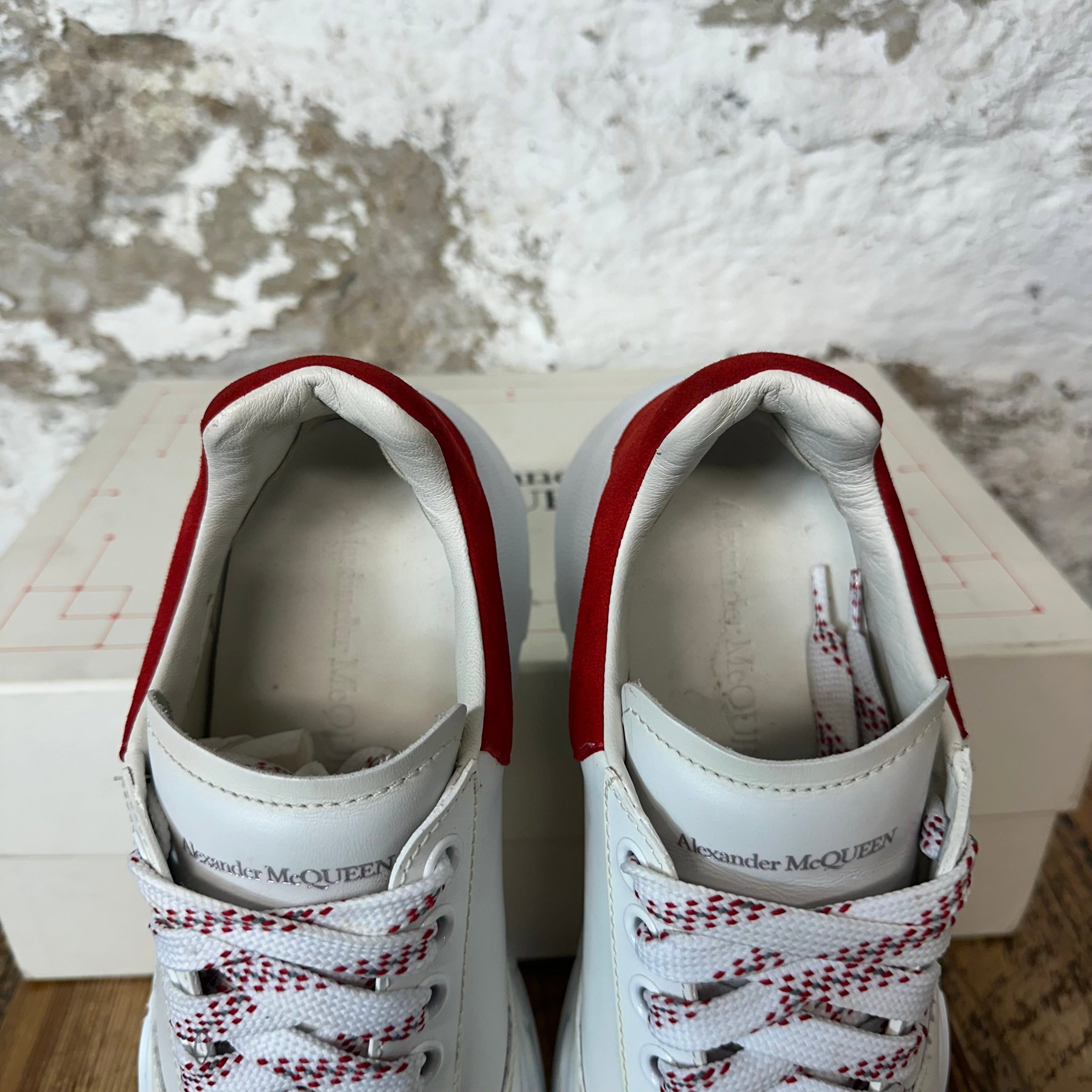 Alexander McQueen Alexander Mcqueen Red Tab White Court Sneaker Sz 5.5 (37.5) Size US 5.5 / EU 38 - 4 Thumbnail