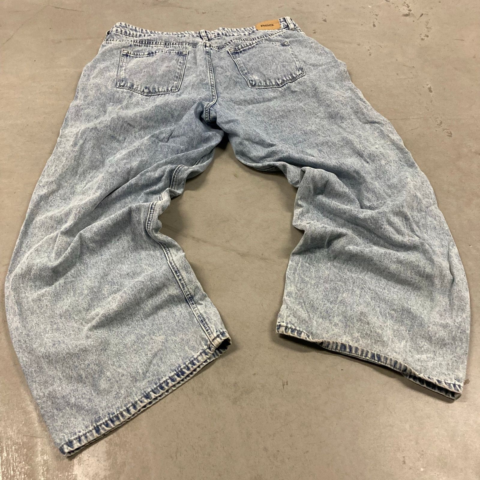 Vintage Baggy Y2K RSQ Jeans 33x30 Size US 33 - 5 Thumbnail