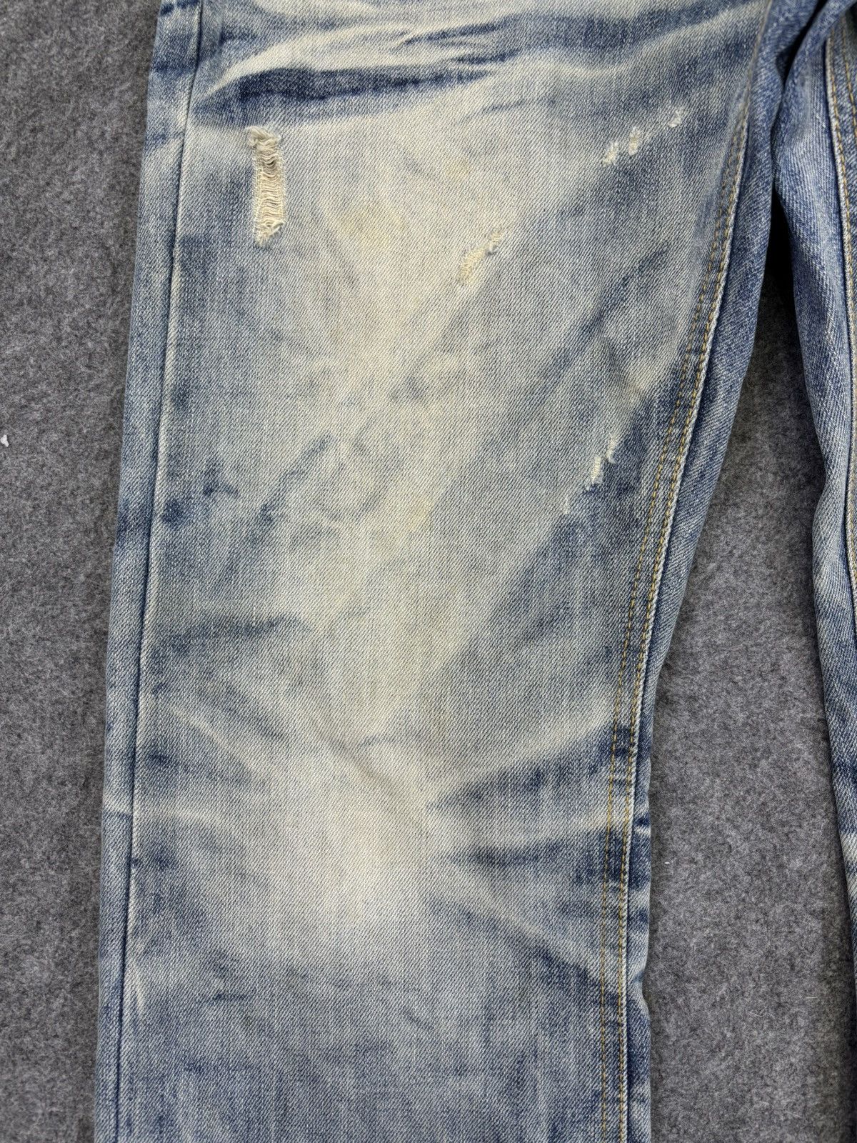 Other 💥Artisanal Fades💥improves Rare Style Distressed Denim F941 Size US 33 - 6 Thumbnail