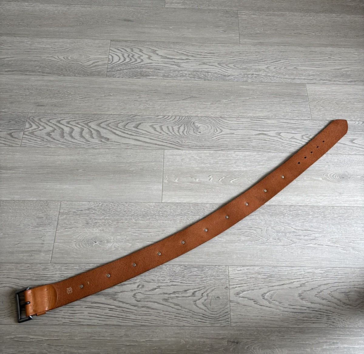 Jean Paul Gaultier × Vintage Jean Paul Gaultier JPG Leather Belt Metal Logo Archive Size ONE SIZE - 3 Thumbnail