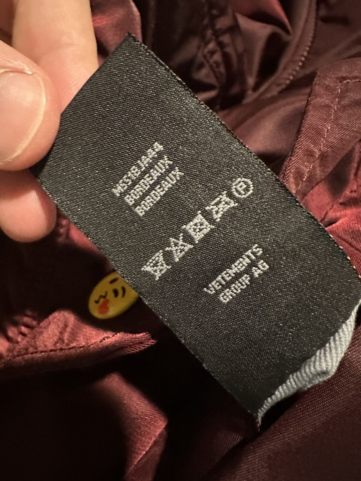 Vetements VETEMENTS Emoji Cropped Bomber Reversible Size US S / EU 44-46 / 1 - 20 Thumbnail
