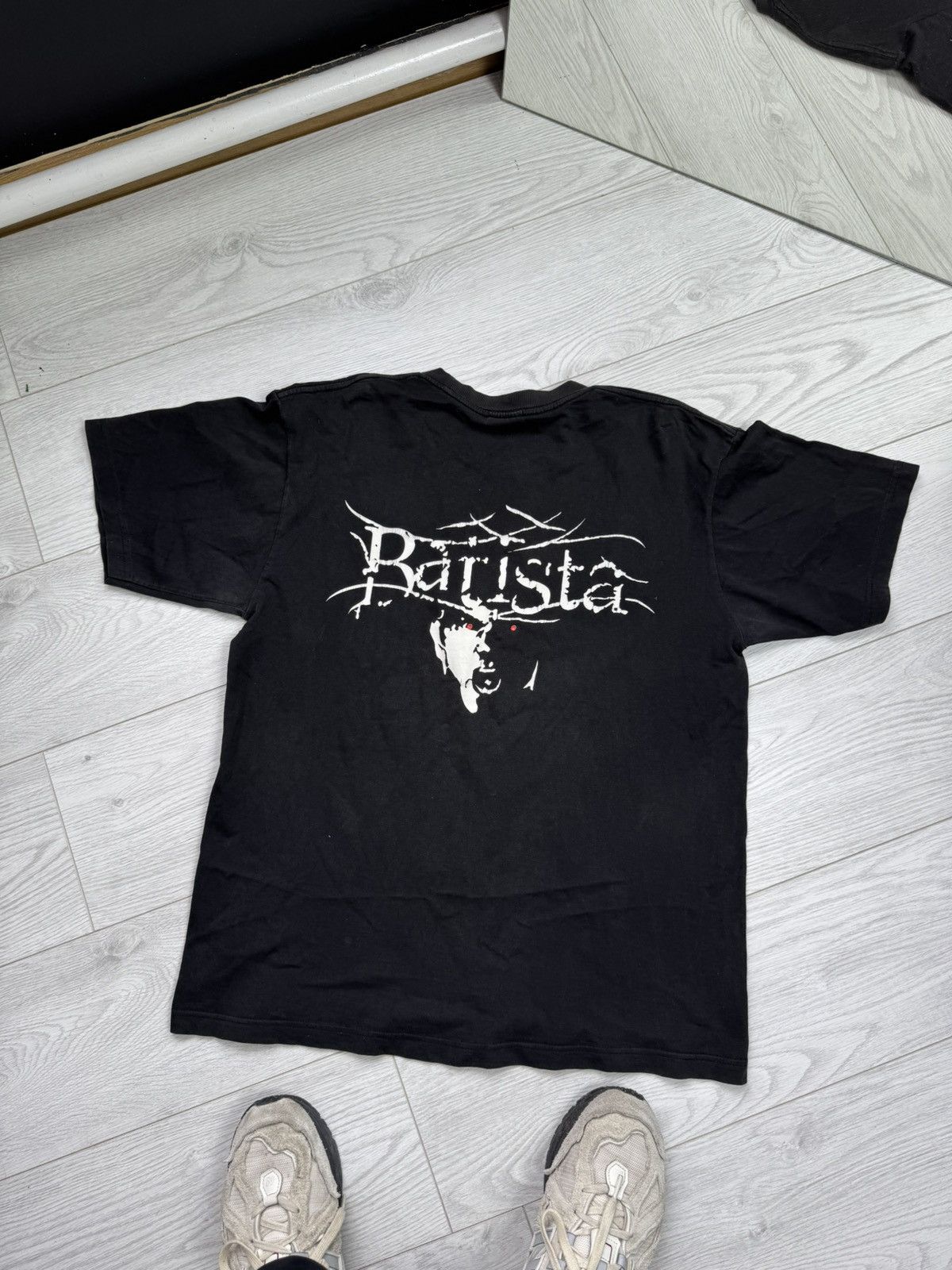 Vintage × WWE × WWF Vintage Batista WWE Black T-Shirt Size US L / EU 52-54 / 3 - 5 Thumbnail