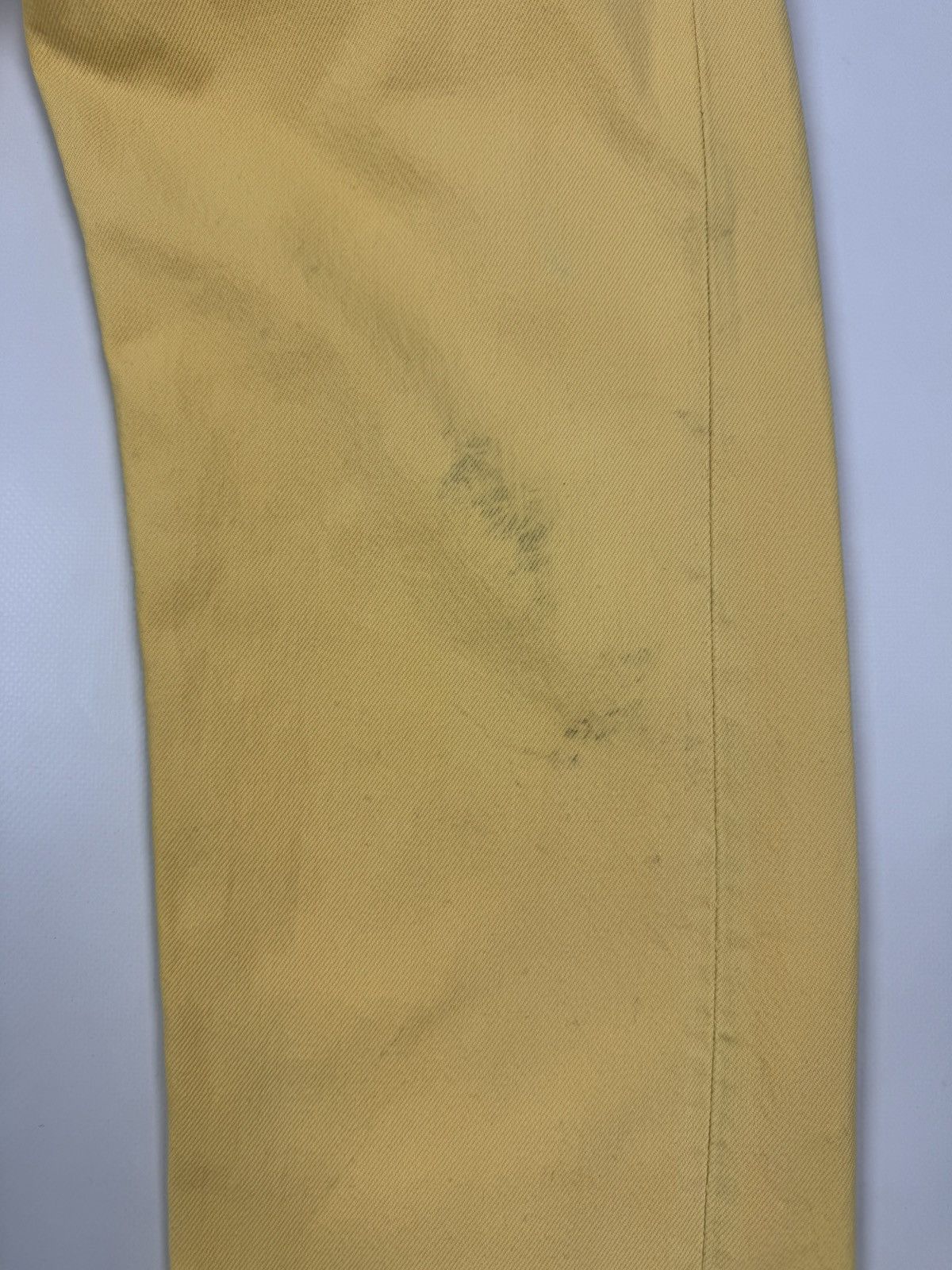 Levi's 1990’s Distressed Levi’s 501xx Yellow Denim Jeans Pants Size US 36 / EU 52 - 7 Thumbnail