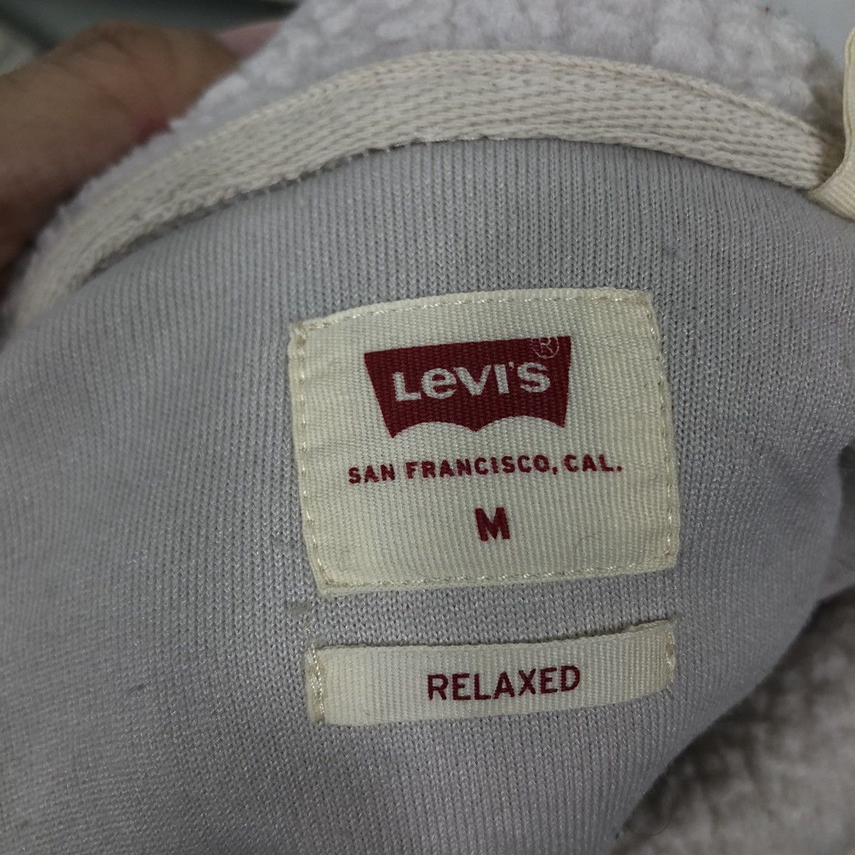 Japanese Brand 🔥HOODIE ANORAK PULL OVER LEVI’S BIG LOGO SPELL OUT Size US M / EU 48-50 / 2 - 12 Thumbnail