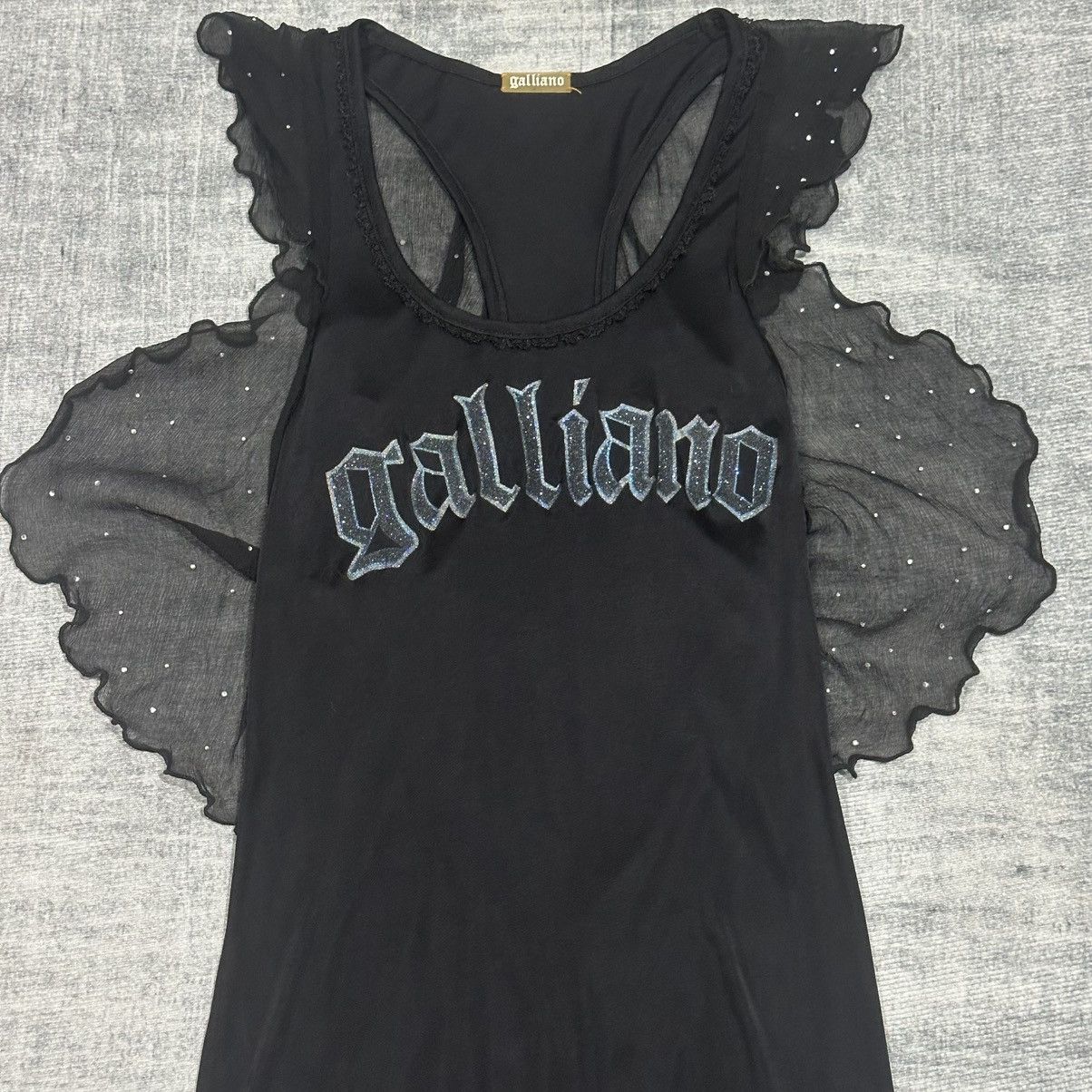 John Galliano Galliano - Y2K - Tank Top Size S / US 4 / IT 40 - 4 Thumbnail