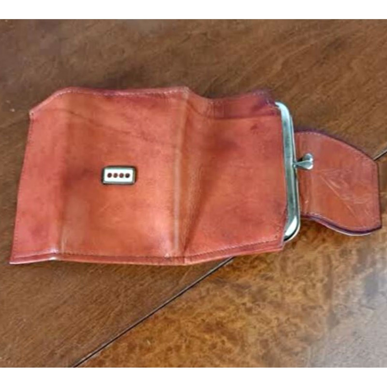Changes Rolfs Woman Change Purse Coin Wallet Genuine Leather Brown Credit Card Folding Mary Lou Fun Purse Women Size ONE SIZE - 5 Thumbnail