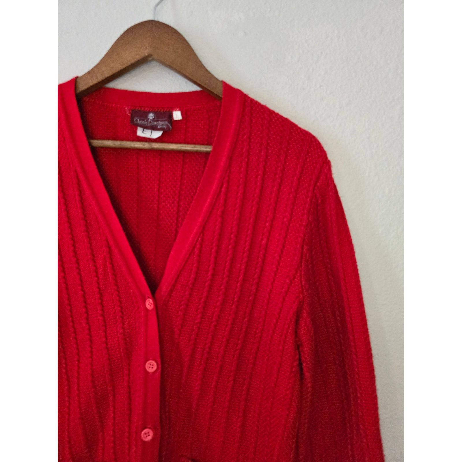 Vintage Vintage Classic Direction Sweater JC Penney Large Cardigan Size L / US 10 / IT 46 - 5 Thumbnail