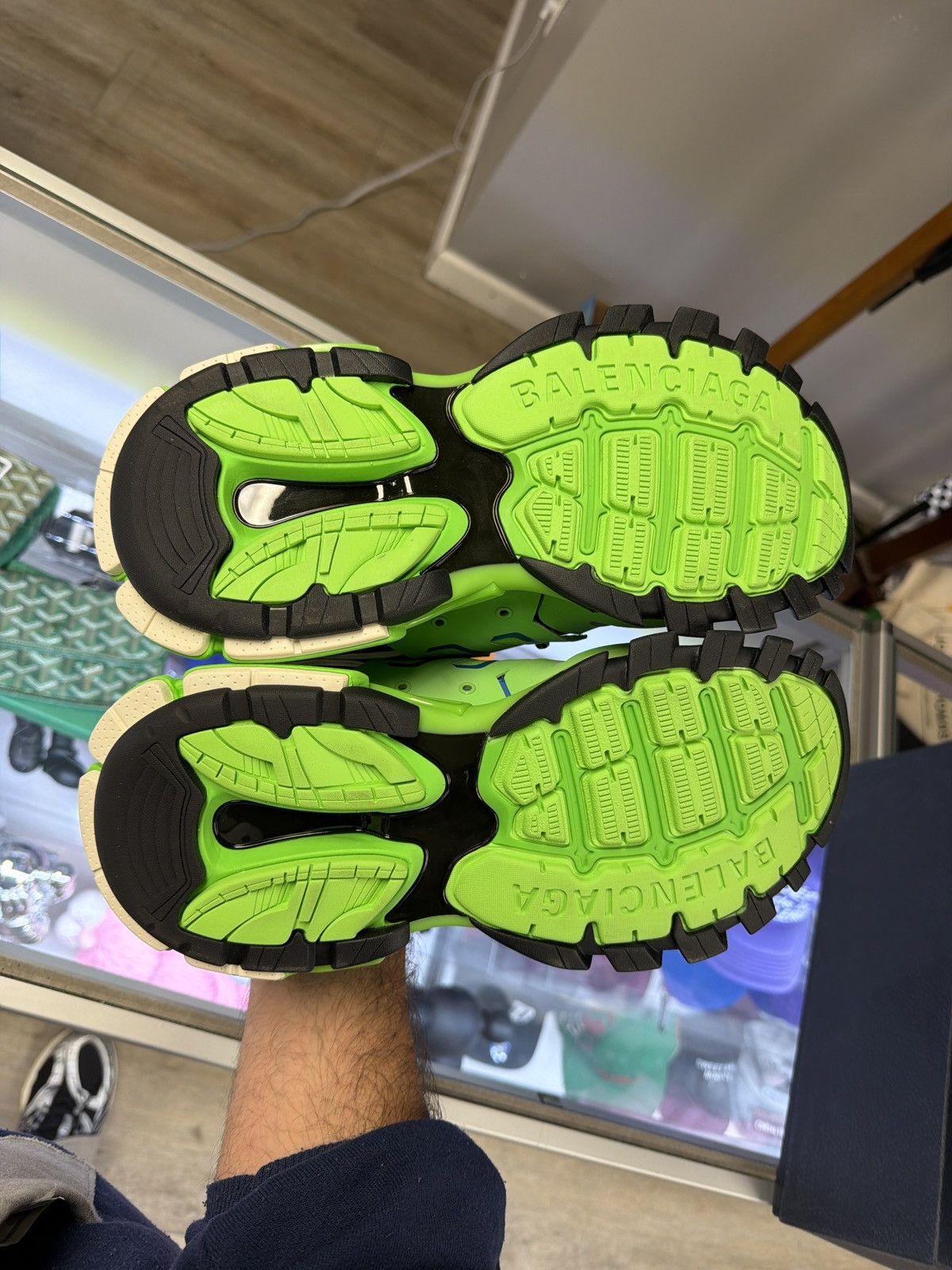 Balenciaga Balenciaga track trained blue green Size US 8 / EU 41 - 8 Thumbnail