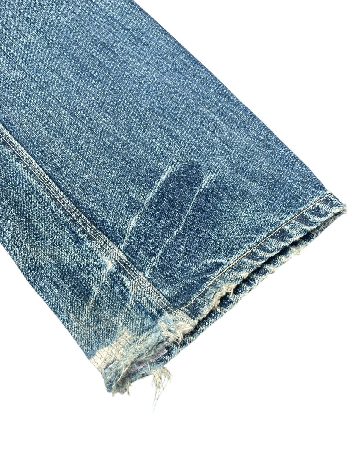 Levi's × Vintage Vintage Levis Engineered Distresed Denim Size US 33 - 9 Thumbnail