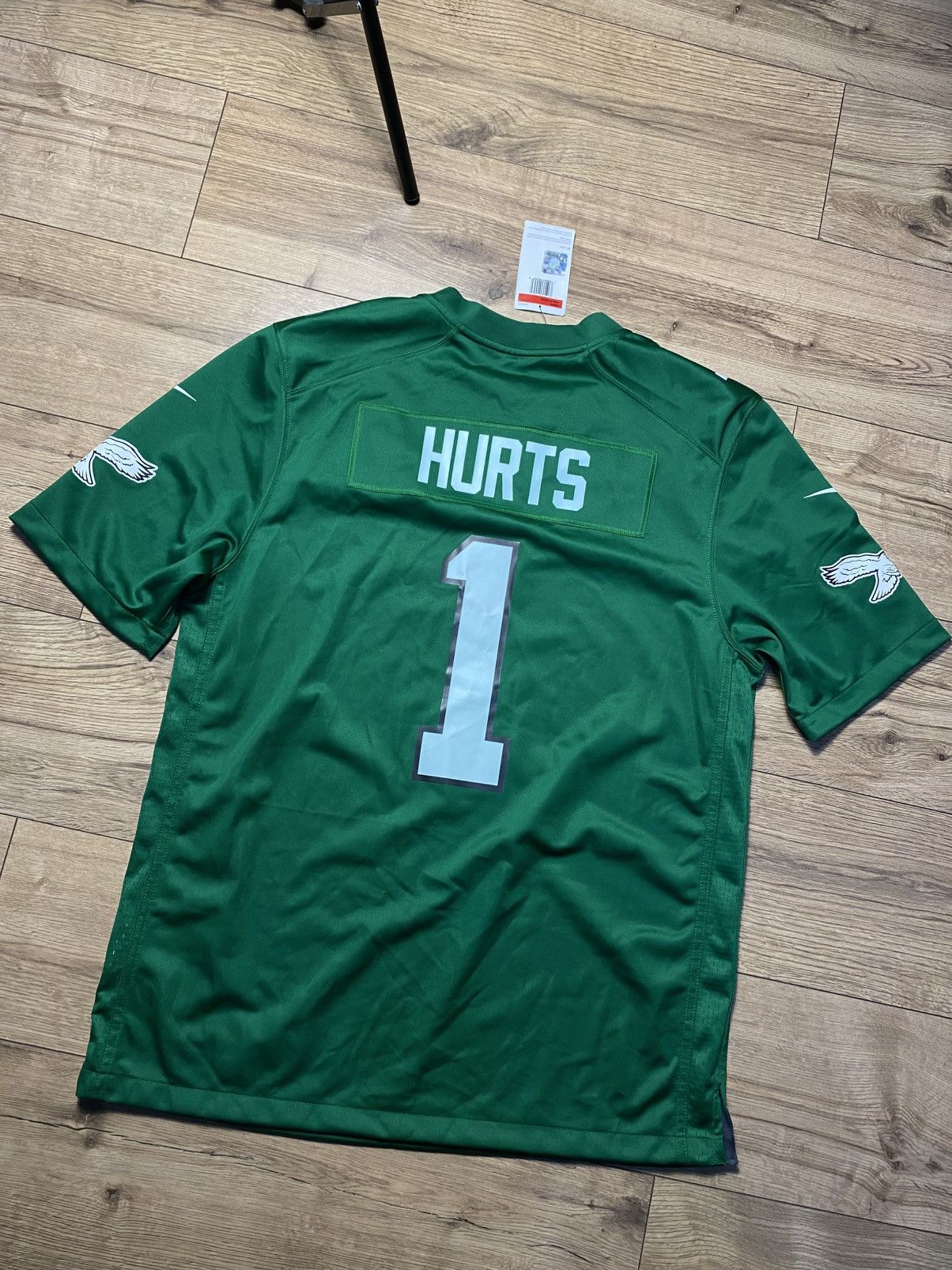 Nike Nike Jalen Hurts Eagles Kelly Green Jersey Size L Size US L / EU 52-54 / 3 - 3 Thumbnail