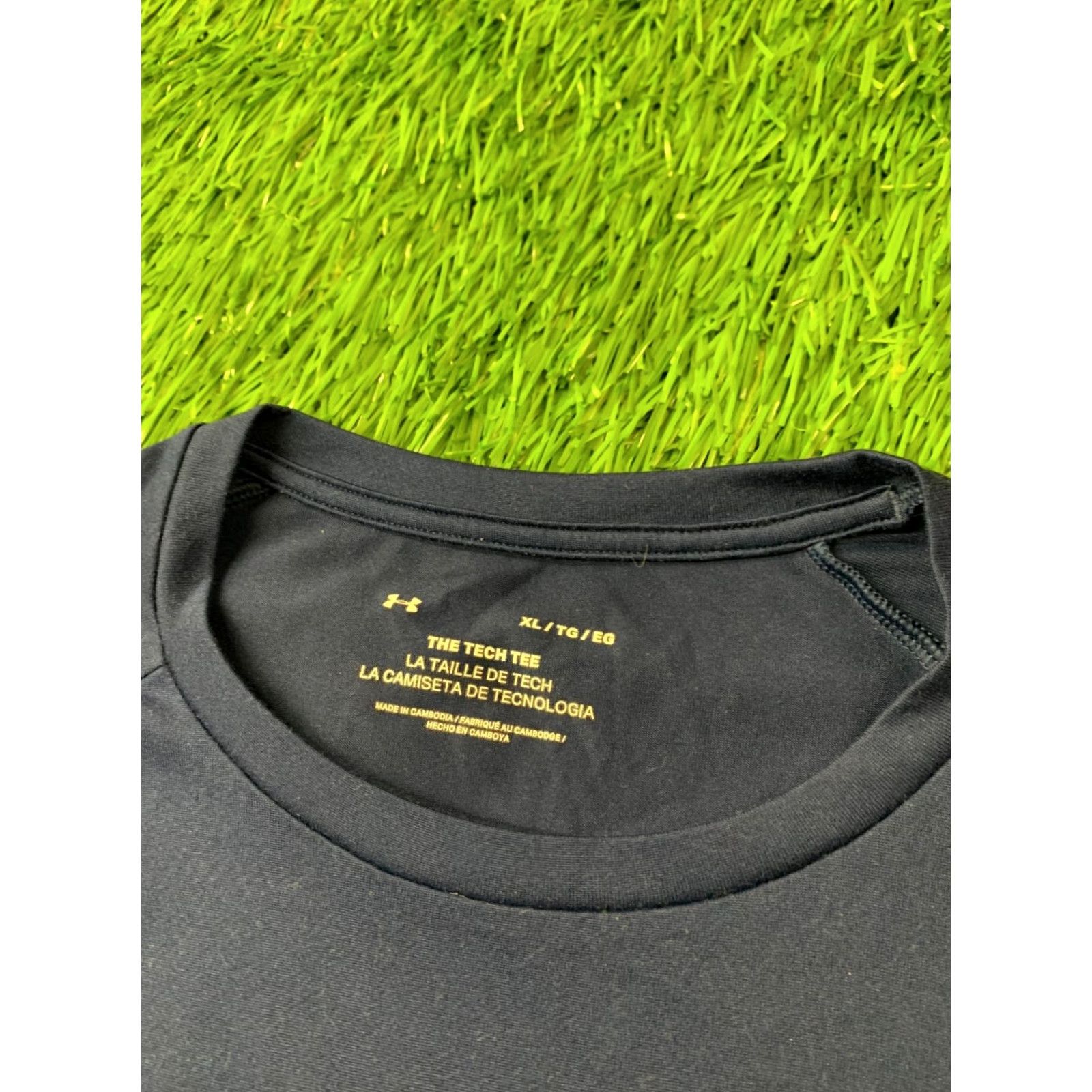 Under Armour Under Armour Tech Tee Jersey XL Navy Blue Men Short Sleeve T-Shirt 2018 Training CrossFit Jersey Size US XL / EU 56 / 4 - 4 Thumbnail