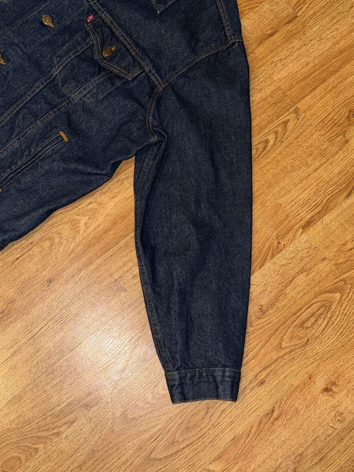 Levi's Vintage Clothing VTG 90s Levi's 70506-0216 Denim Trucker Jacket Men's Size 48 Size US XXL / EU 58 / 5 - 6 Thumbnail