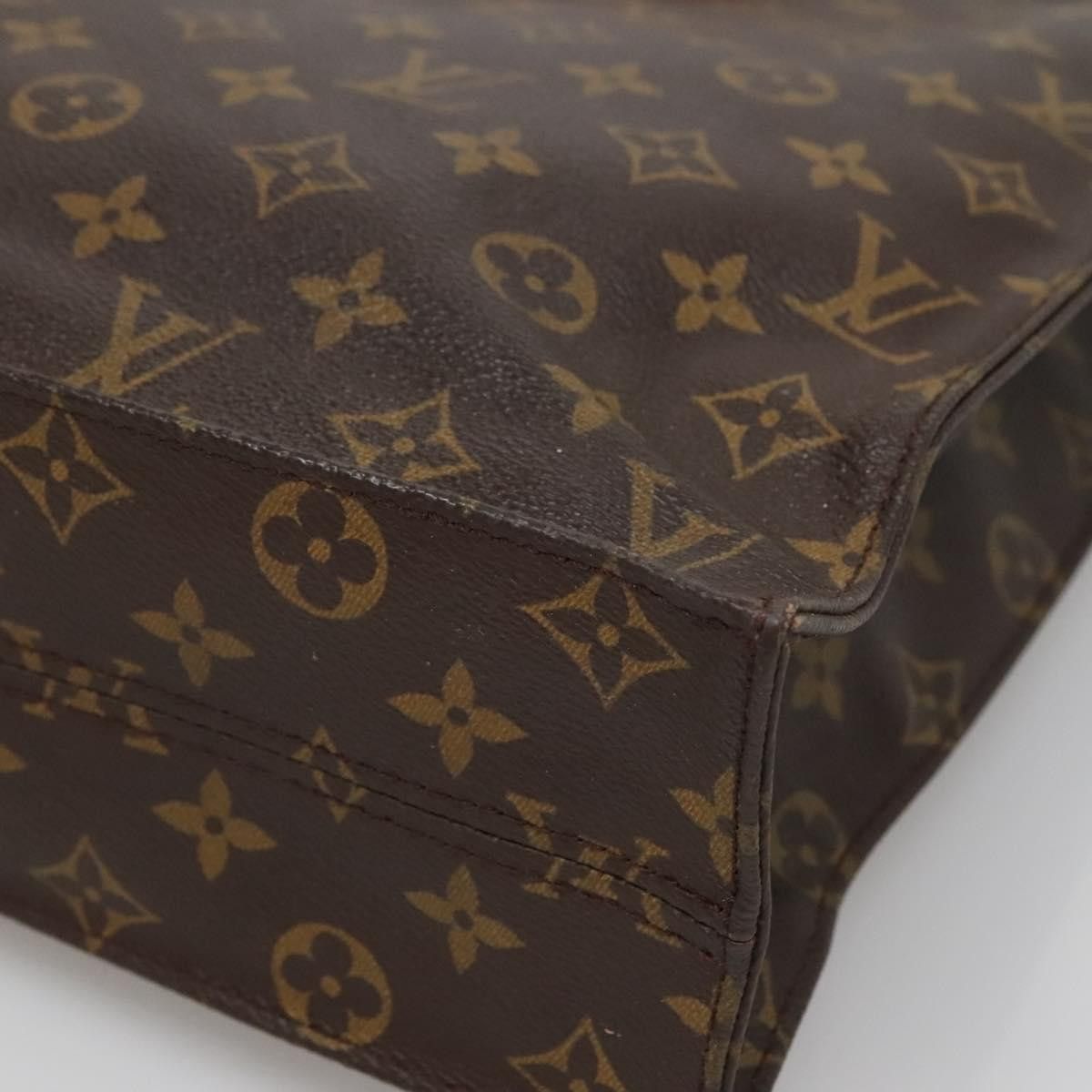 Louis Vuitton LOUIS VUITTON Monogram Sac Plat Hand Bag M51140 Size ONE SIZE - 15 Thumbnail