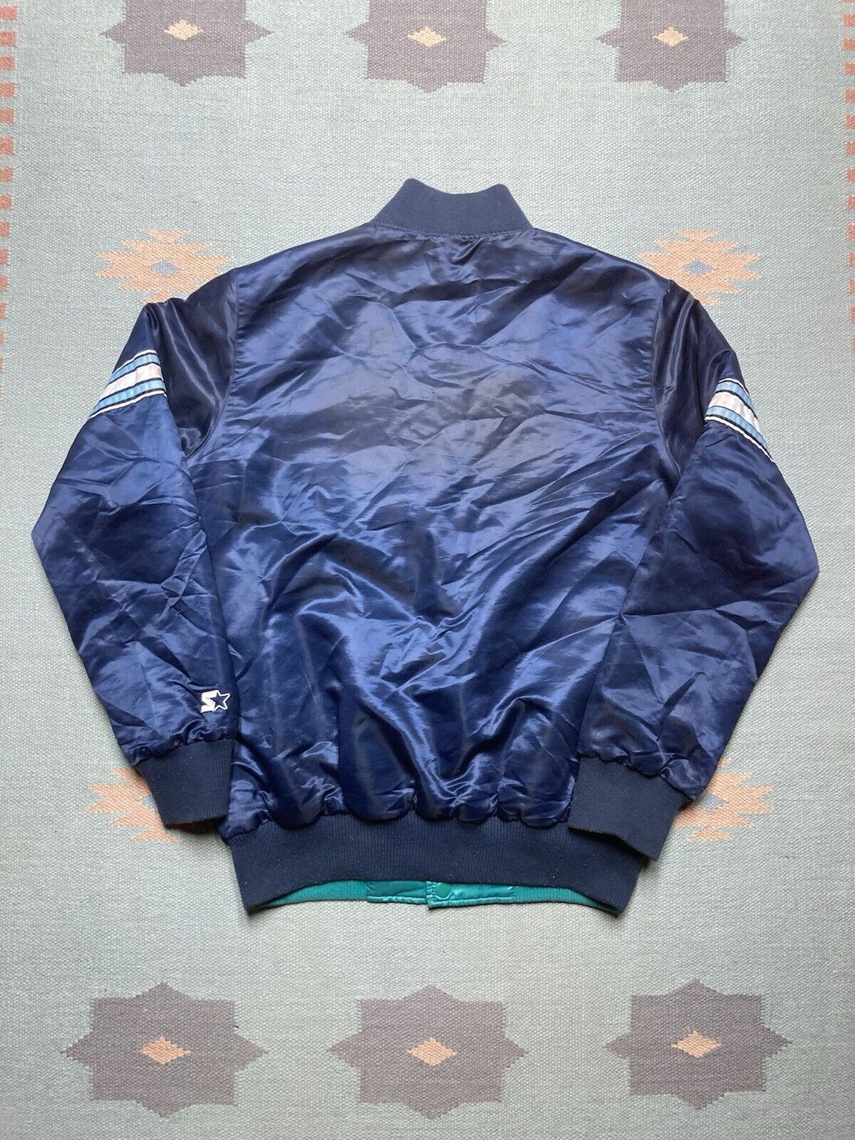 Starter × Vintage VTG starter satin jacket Vancouver Grizzlies reversible M Size US M / EU 48-50 / 2 - 8 Thumbnail