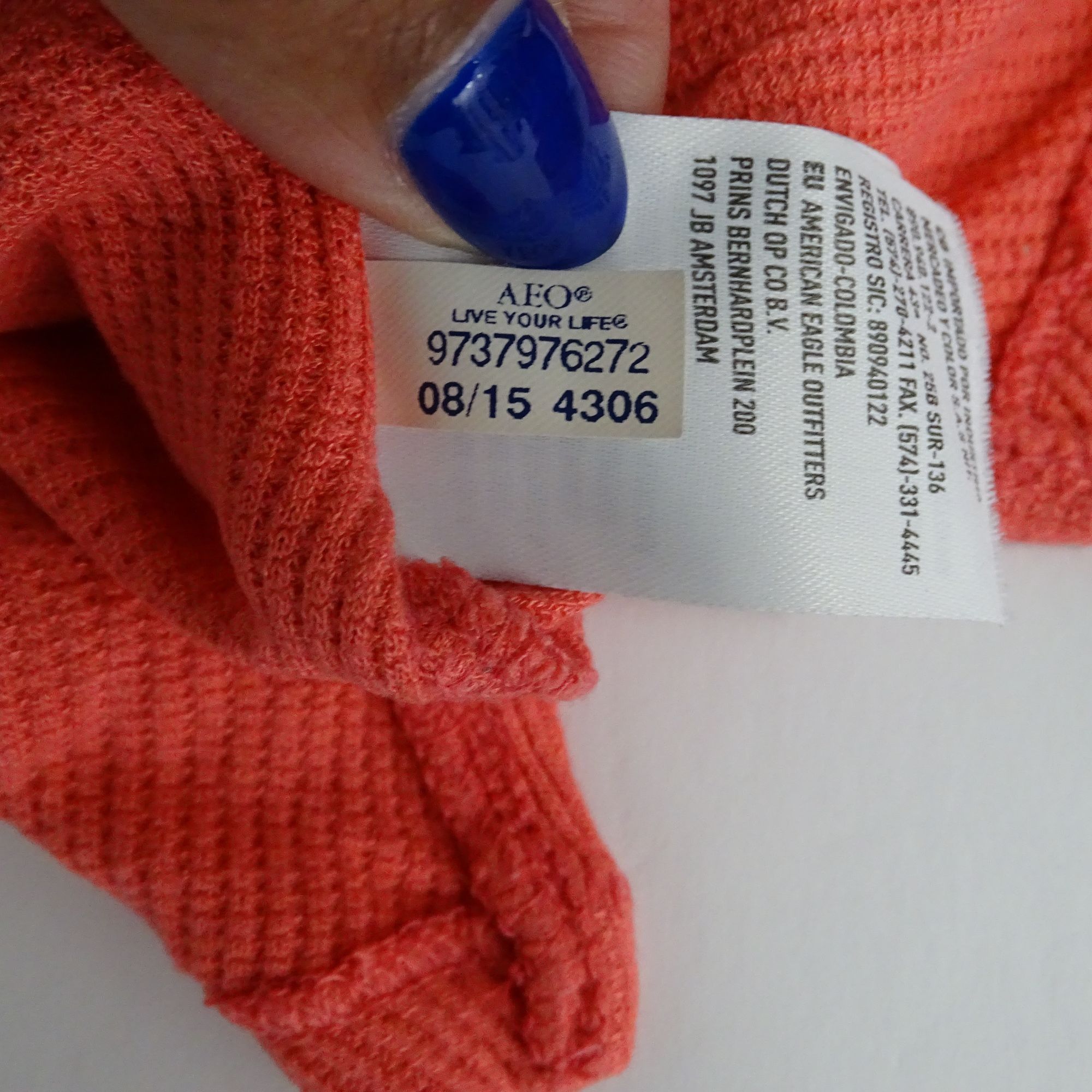 American Eagle Outfitters American Eagle Outfitters Soft and Sexy Waffle Knit Thermal Size S / US 4 / IT 40 - 8 Thumbnail