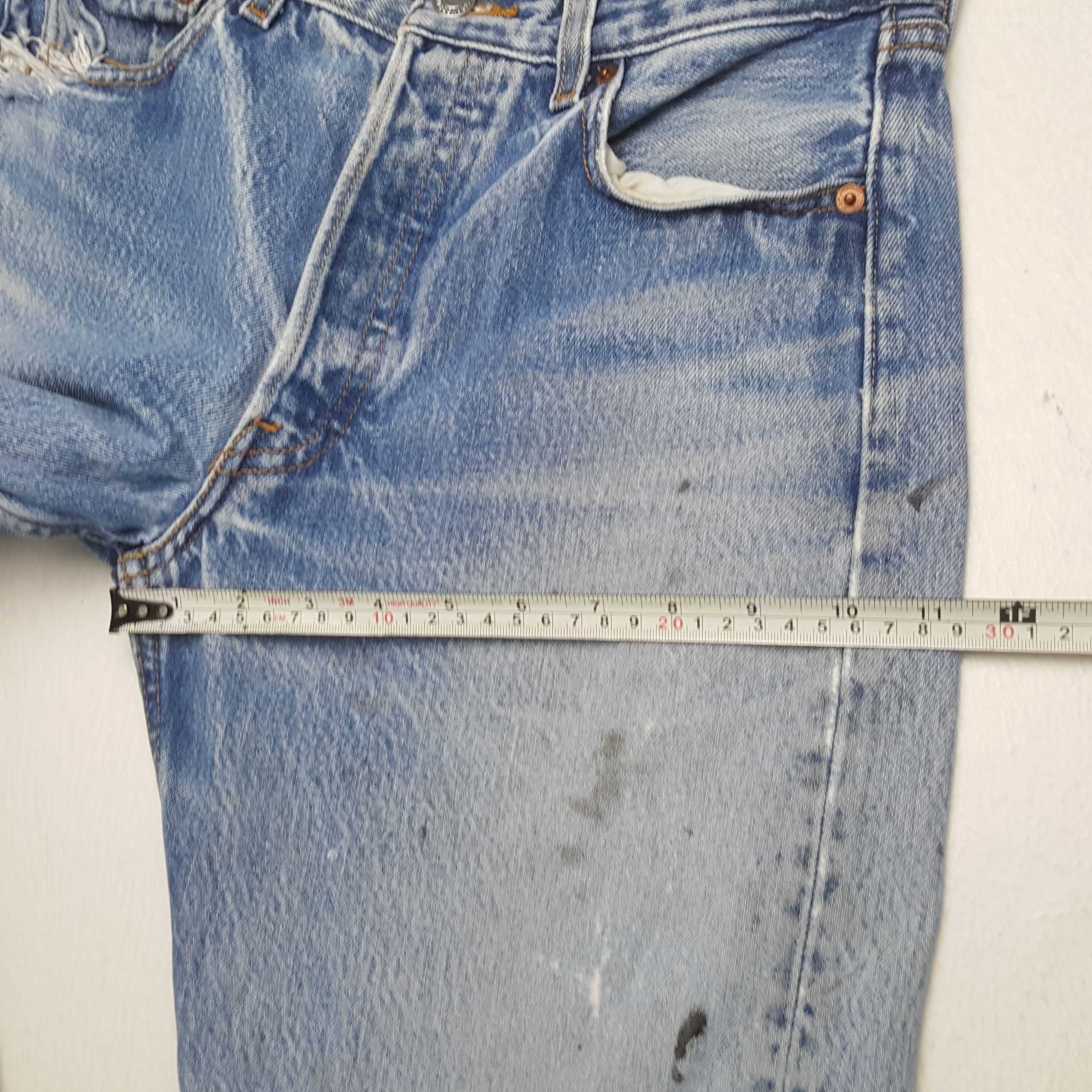 Levi's × Vintage LEVI'S Streetwear Style Distressed Jeans Size US 28 / EU 44 - 9 Thumbnail