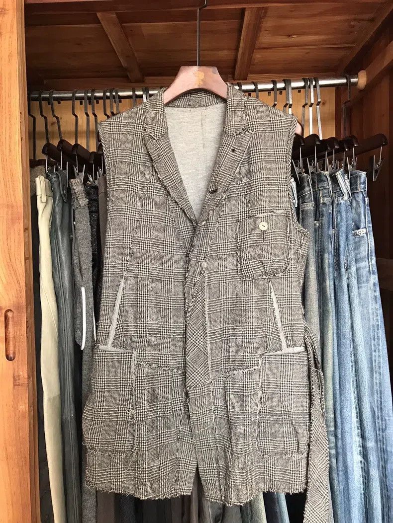 Takahiromiyashita The Soloist. Takahiromiyashita The Soloist. Wool-edged vest 10aw Size US XS / EU 42 / 0 - 1 Thumbnail