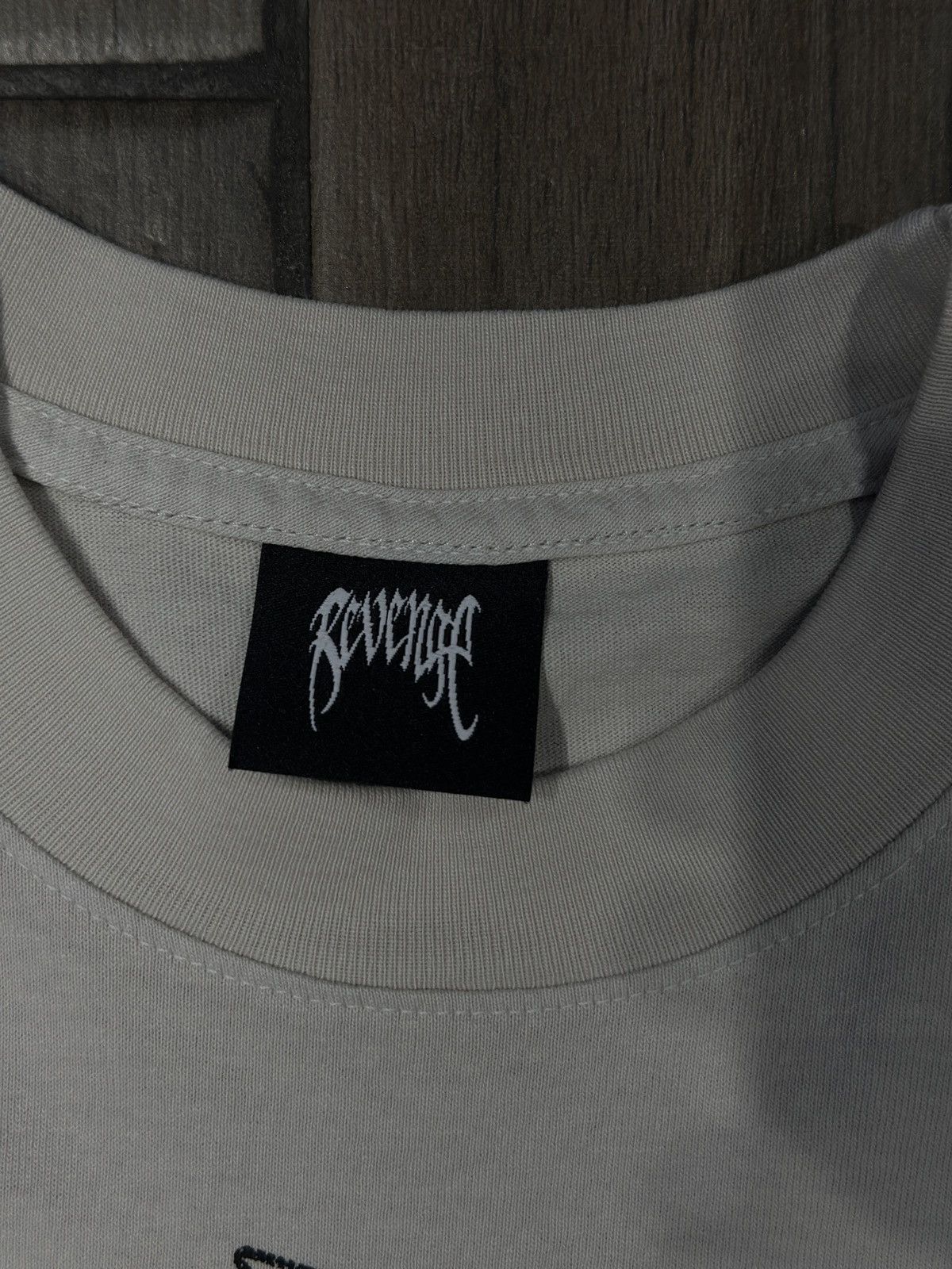 Revenge REVENGE AIRBRUSH METAL TEE CEMENT Size US S / EU 44-46 / 1 - 2 Thumbnail