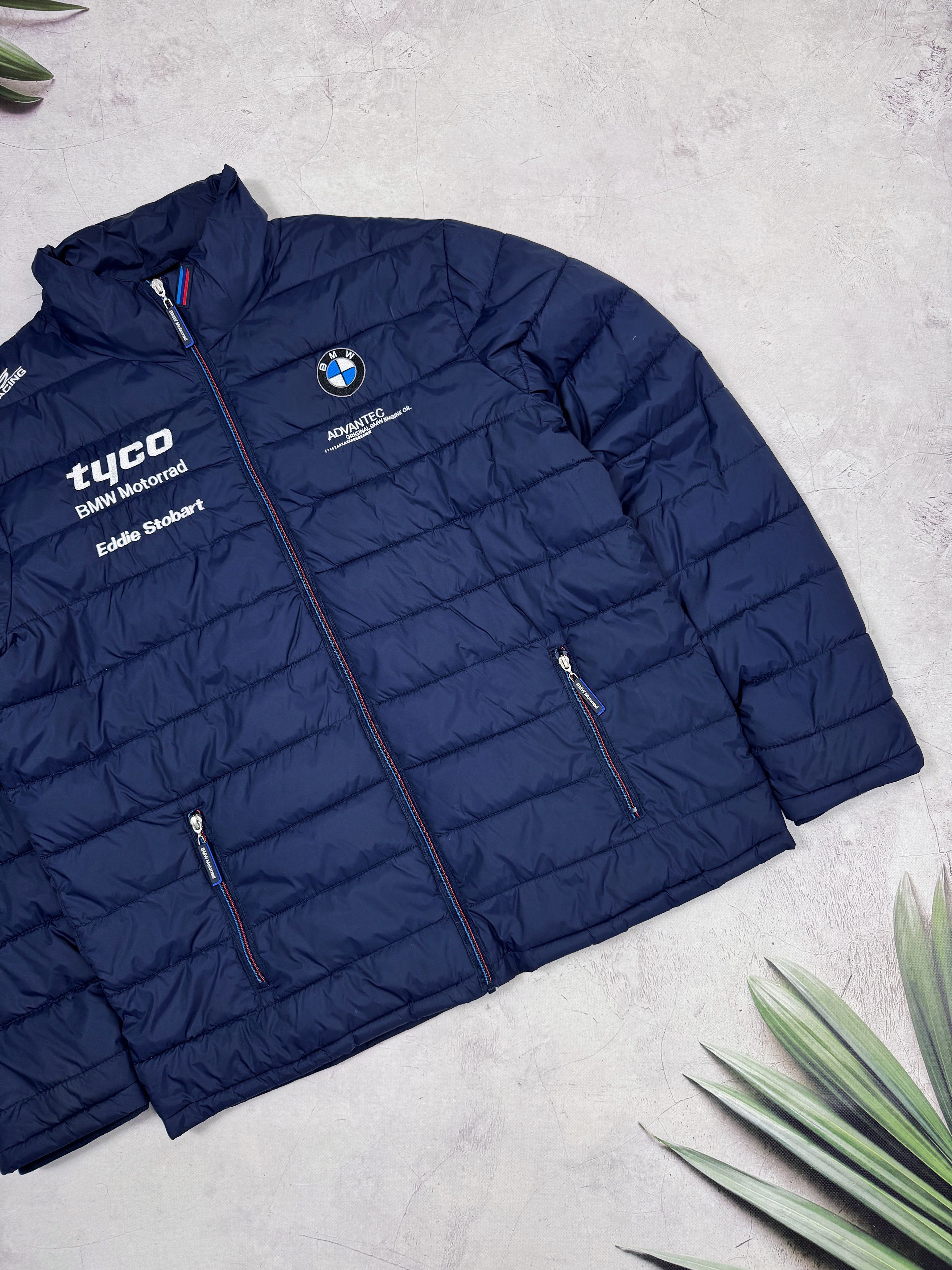 BMW Tyco BMW Motorroad Puffer Jacket Eddie Stobart Size US XXL / EU 58 / 5 - 4 Thumbnail