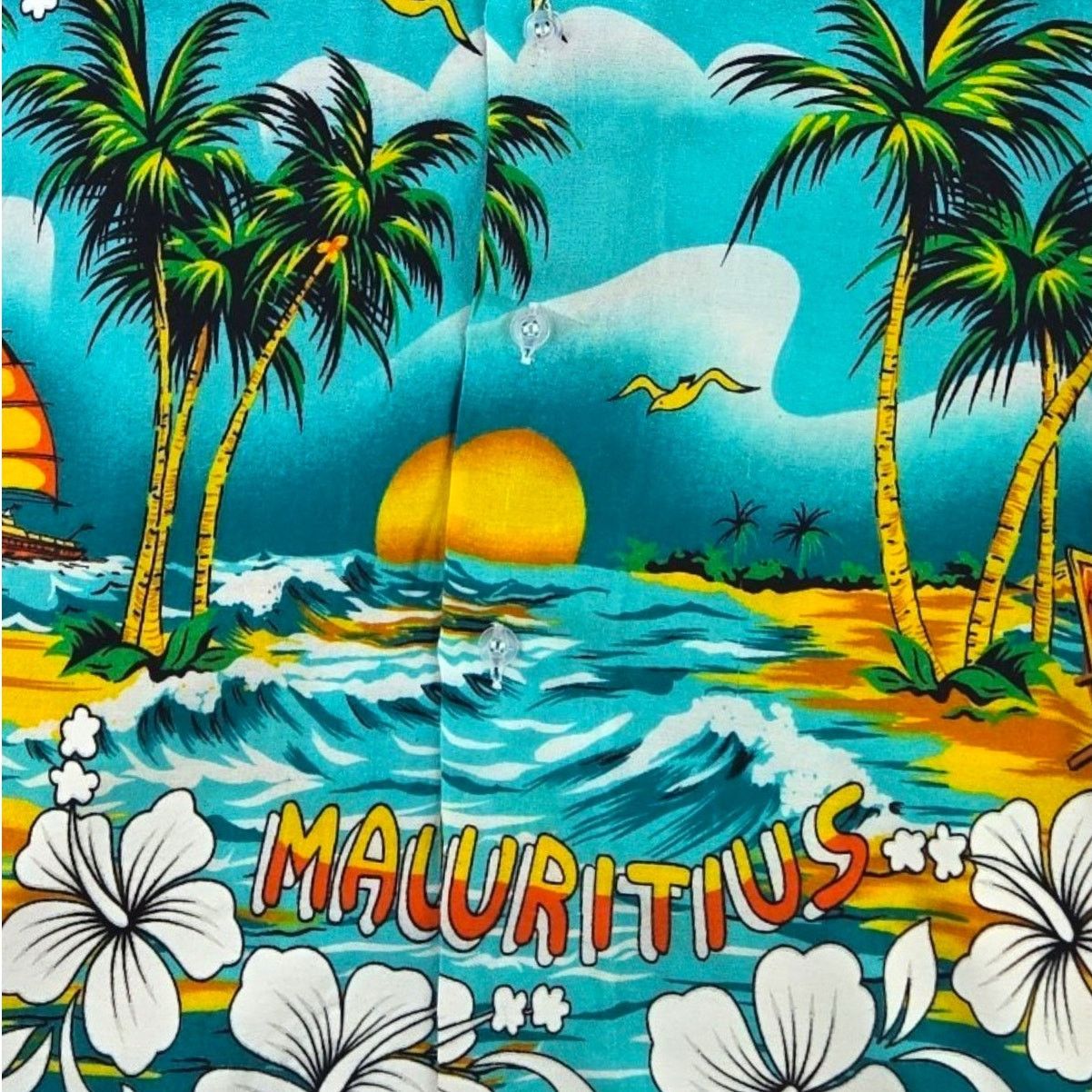 Other You Seen | Colorful Mauritius Tropical Shirt | Size Medium Size US M / EU 48-50 / 2 - 2 Thumbnail