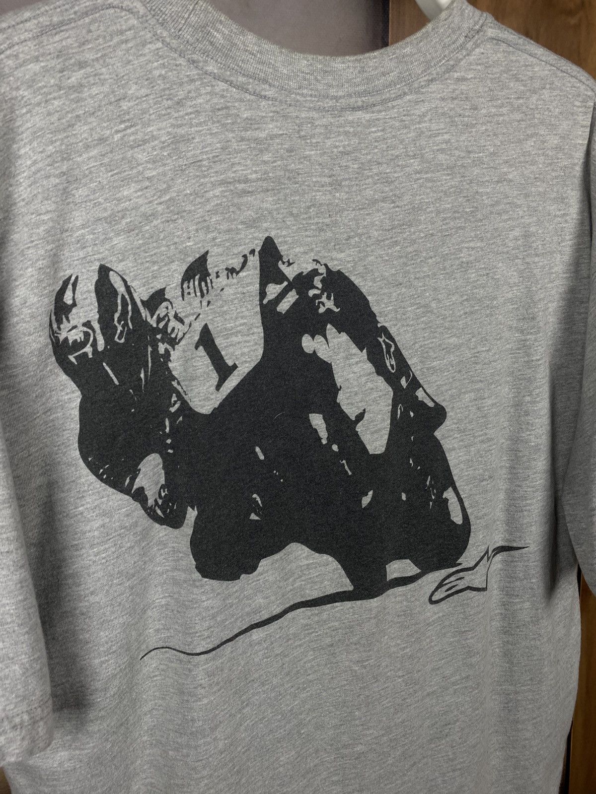 Alpinestars Alpinestars Vintage Tee T-Shirt Racing Moto Big Logo Size US XL / EU 56 / 4 - 2 Thumbnail