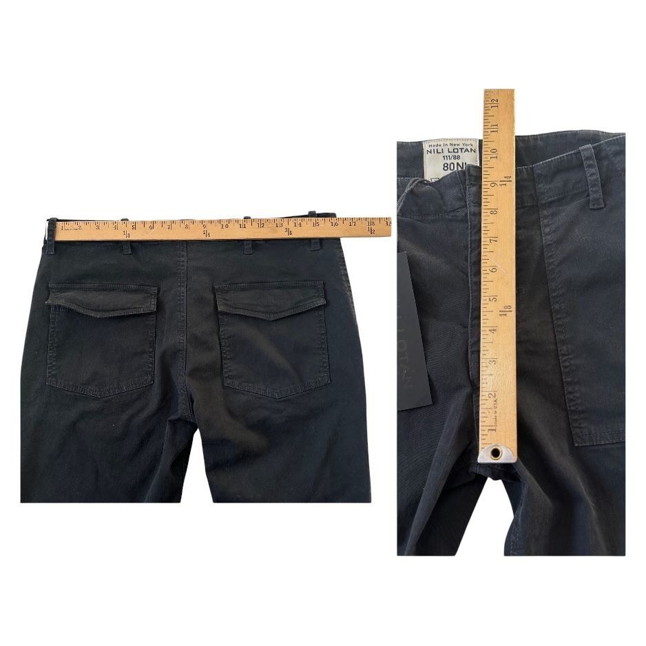 Nili Lotan Nili Lotan Jenna Pants in Carbon, Size 8, New with tag Size 30" / US 8 / IT 44 - 10 Thumbnail