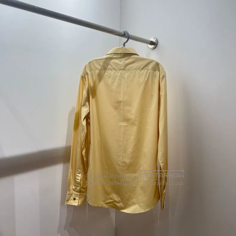 Hermes Hermes size 41 Solid Color Collared Button Long Sleeve Shir Size M / US 6-8 / IT 42-44 - 2 Thumbnail