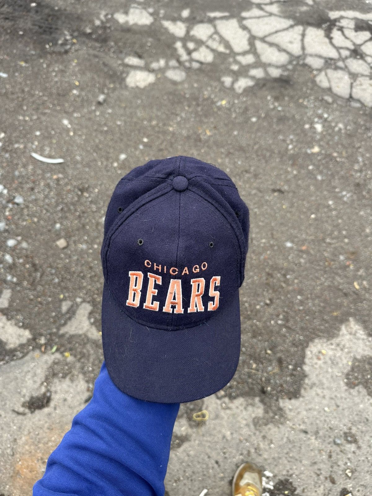Starter Vintage 90s Chicago Bear SnapBack Wool Cap NFL Starter Size ONE SIZE - 5 Thumbnail