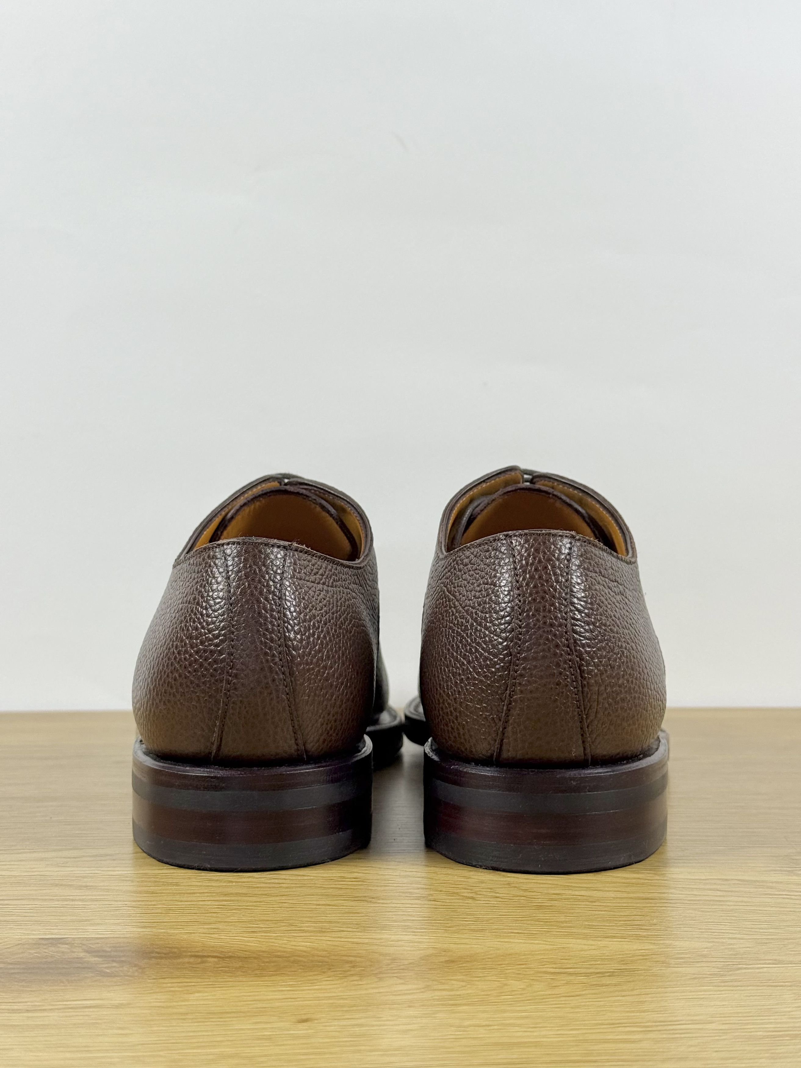 Other PRIME SHOES Goodyear welted brown Grain Leather Derbies Size US 9 / EU 42 - 2 Thumbnail
