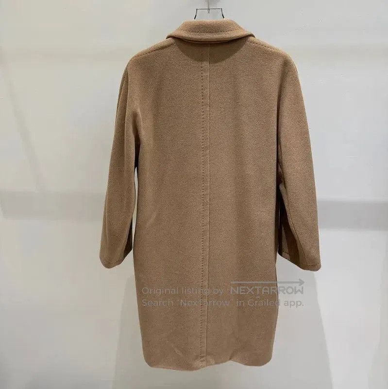 Max Mara MaxMara Beige Wool Blend Mid-Length Coat . Size S / US 4 / IT 40 - 4 Thumbnail