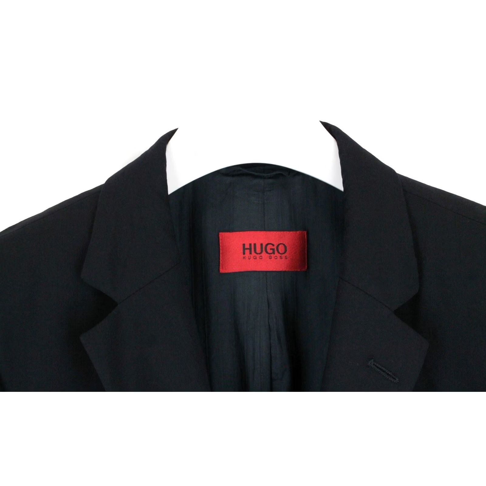 Hugo Boss HUGO BOSS Blazer Men US 38R Single Breasted Wool Blend Notch Lapel Albo/Hago Jumpers? Size 38R - 5 Thumbnail