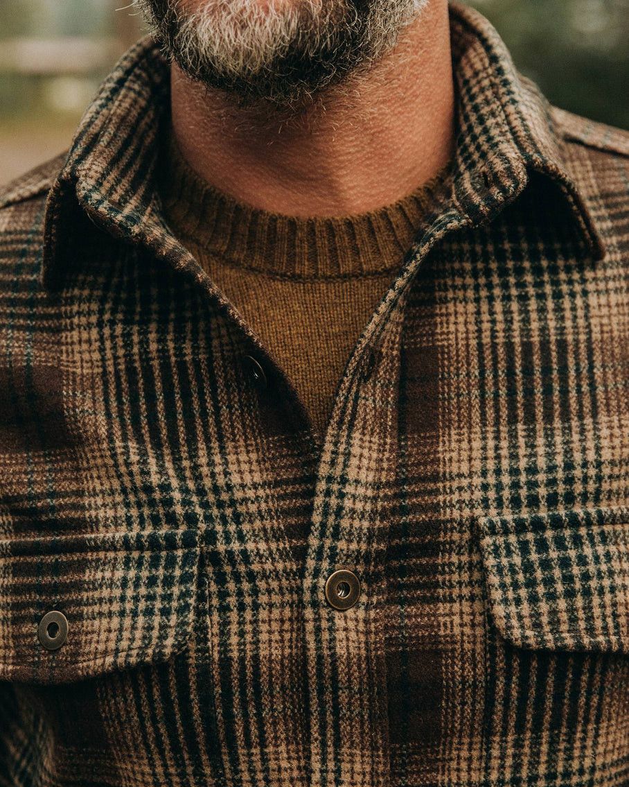 Taylor Stitch Taylor Stitch Explorer Shirt Jacket Tan Plaid Wool Small 38 Size US S / EU 44-46 / 1 - 21 Thumbnail