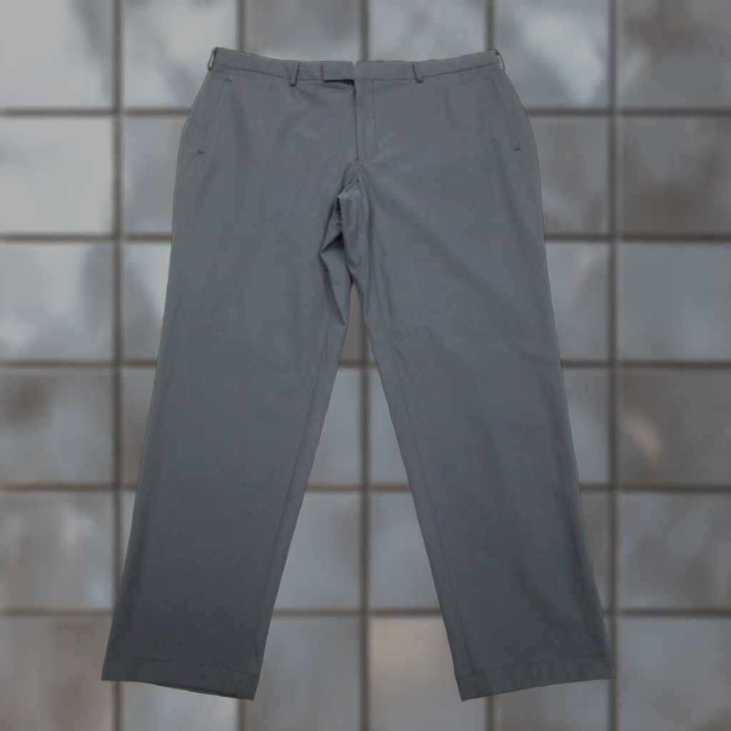 Vintage Sene Pants Mens 42x30 Gray Soho Flex Tech Stretch Performance Dress Slacks Size US 42 / EU 58 - 1 Thumbnail