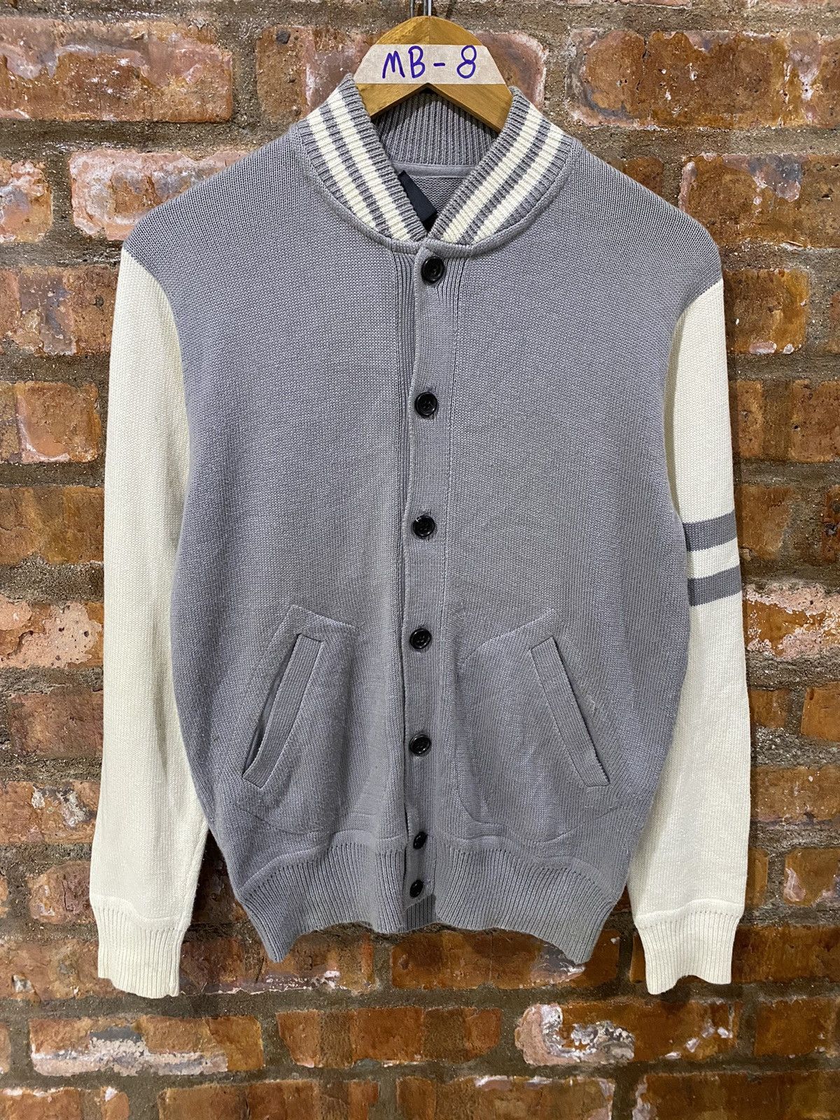 N.Hoolywood 2000s Stripe knit Size US M / EU 48-50 / 2 - 2 Thumbnail