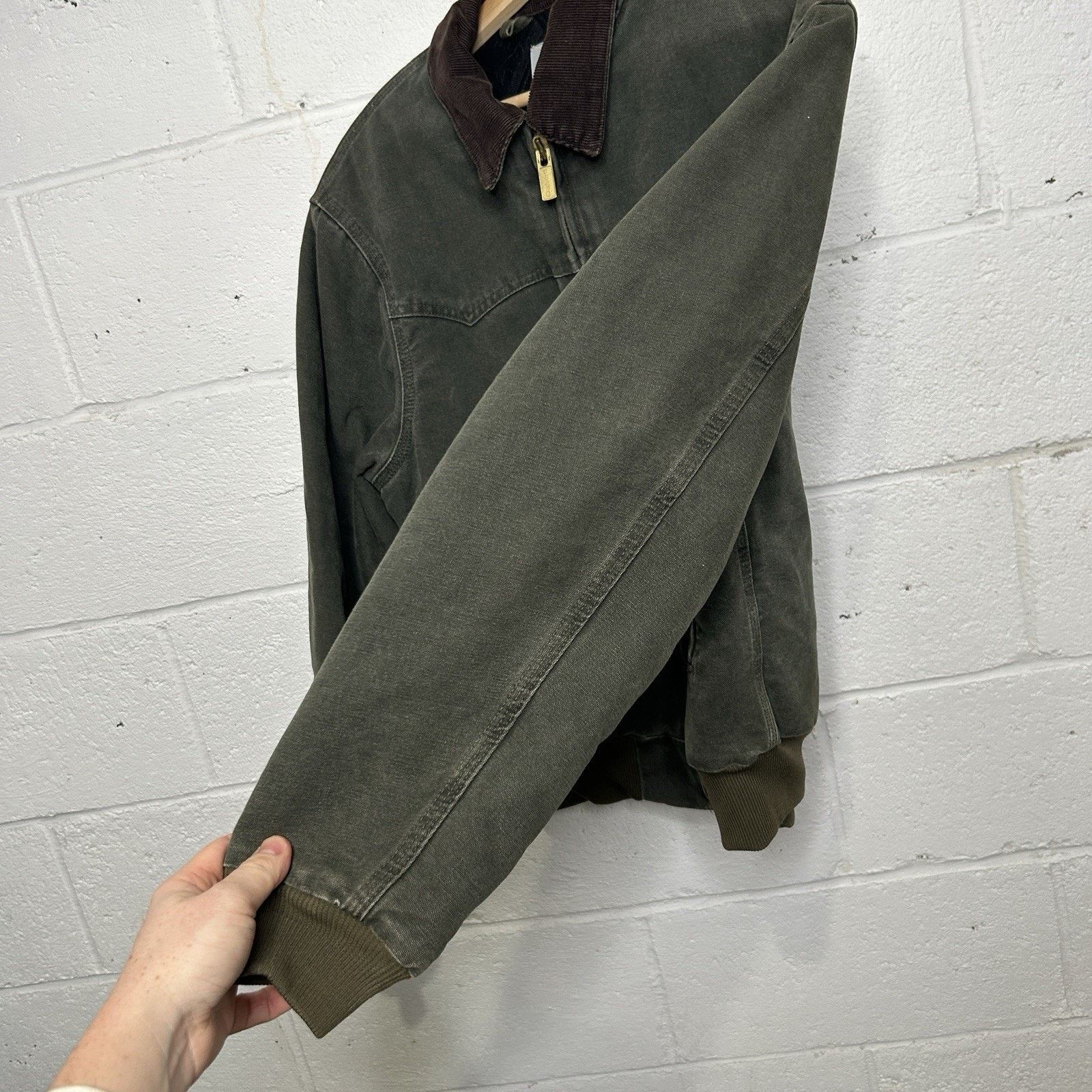 Carhartt Vintage Carhartt Quilted Santa Fe Jacket “Moss Green” J14 Size US M / EU 48-50 / 2 - 10 Thumbnail