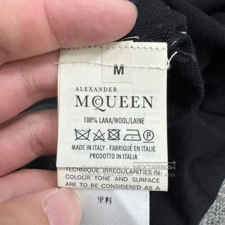 Alexander McQueen Alexander McQueen Asymmetric Skull Knit Cardigan. Size US M / EU 48-50 / 2 - 4 Thumbnail