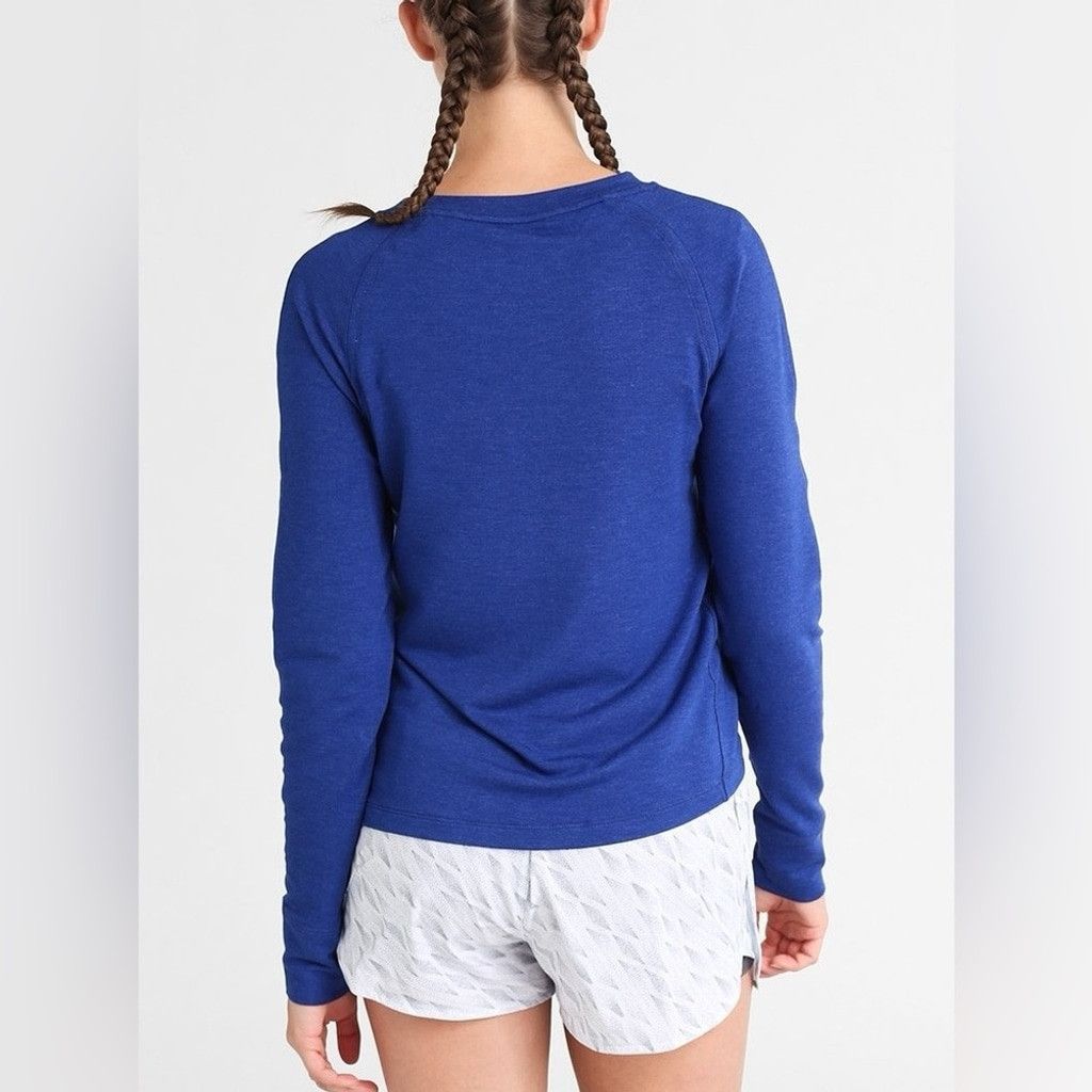 Nike Nike Big Swoosh Blue Performance Sweatshirt Size S Size S / US 4 / IT 40 - 3 Thumbnail
