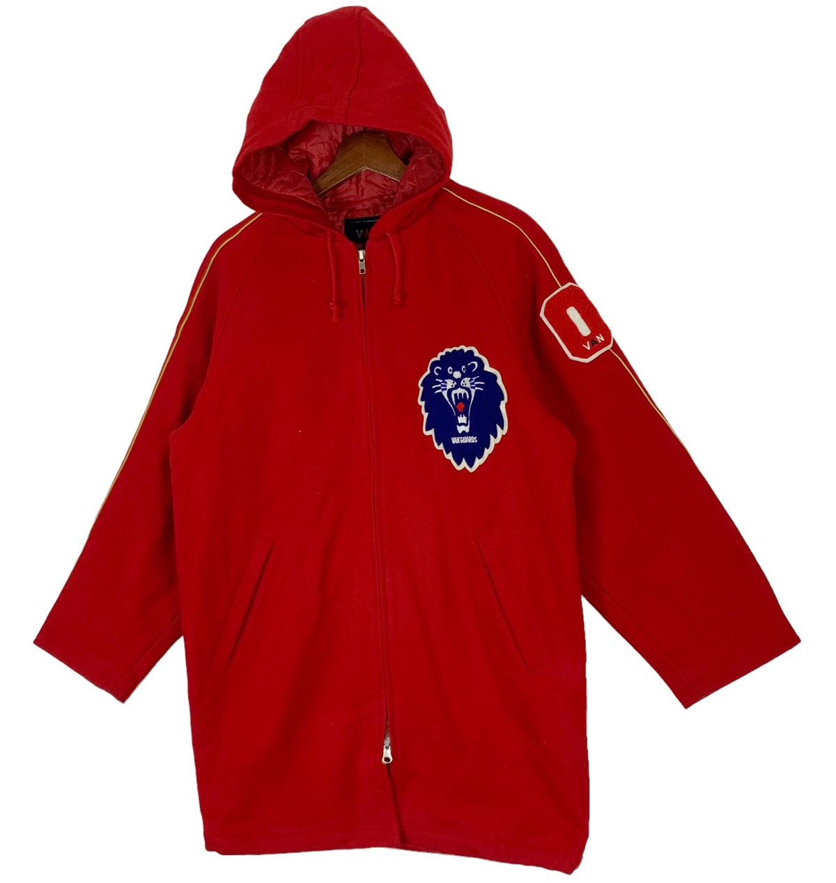 If Six Was Nine × Vintage Vintage Van Jac Van Athletic Club Wool Hoodie Parka Jacket Size US M / EU 48-50 / 2 - 2 Thumbnail