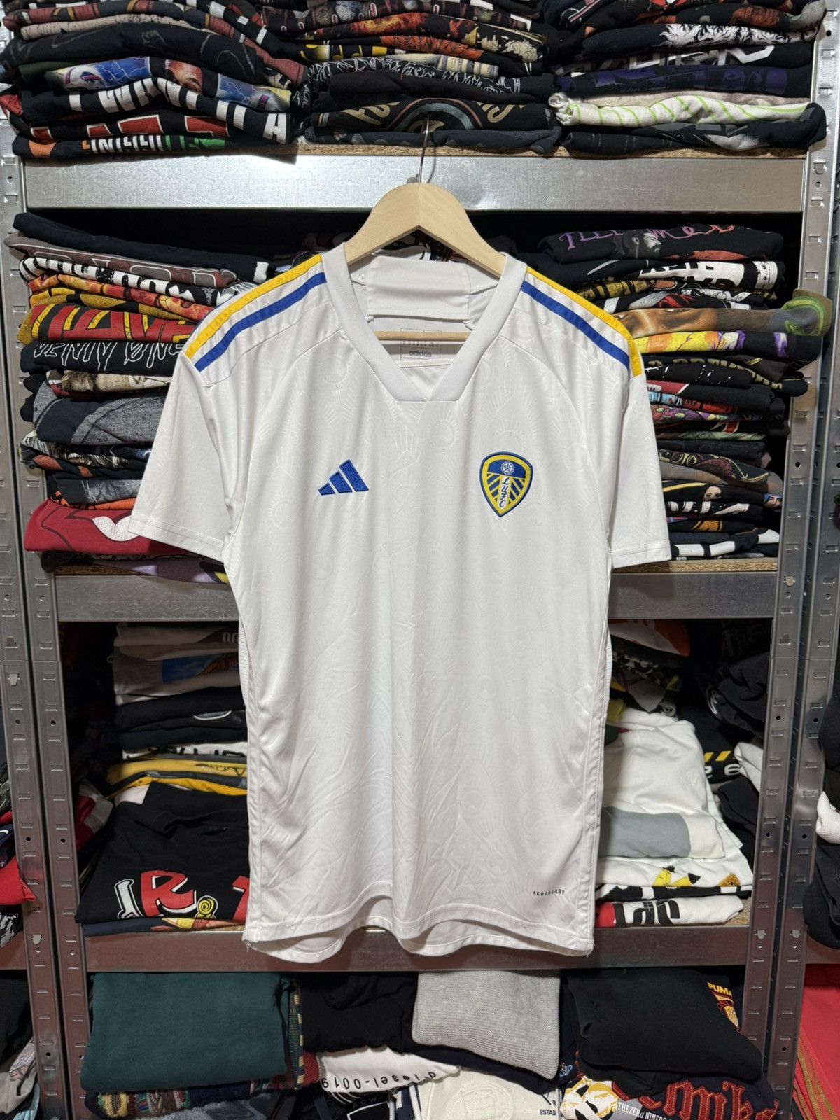 Adidas Adidas Leeds United 2023 Training Football Soccer Jersey Size US M / EU 48-50 / 2 - 1 Thumbnail