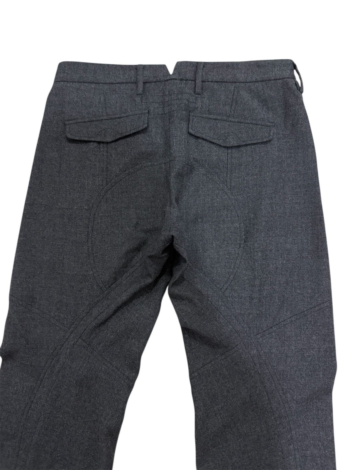 Designer × Neil Barrett NEIL BARRET DESIGN WOOL TECHNICAL ZIP TROUSERS Size US 34 / EU 50 - 6 Thumbnail