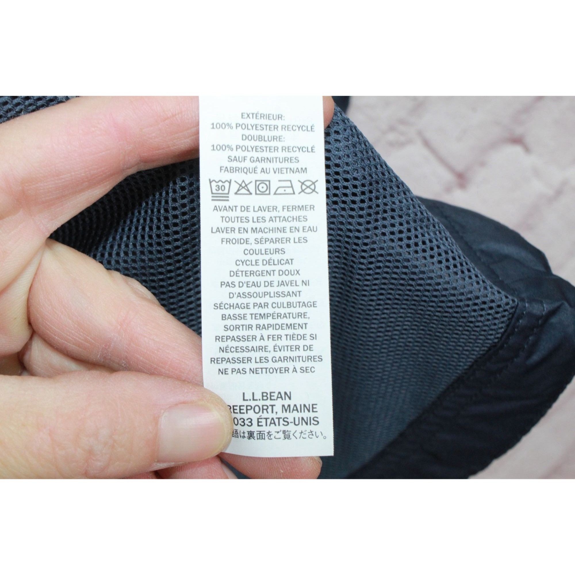 L.L. Bean LL Bean Men's Waterproof Windbreaker Jacket Gray Size L Size US L / EU 52-54 / 3 - 9 Thumbnail