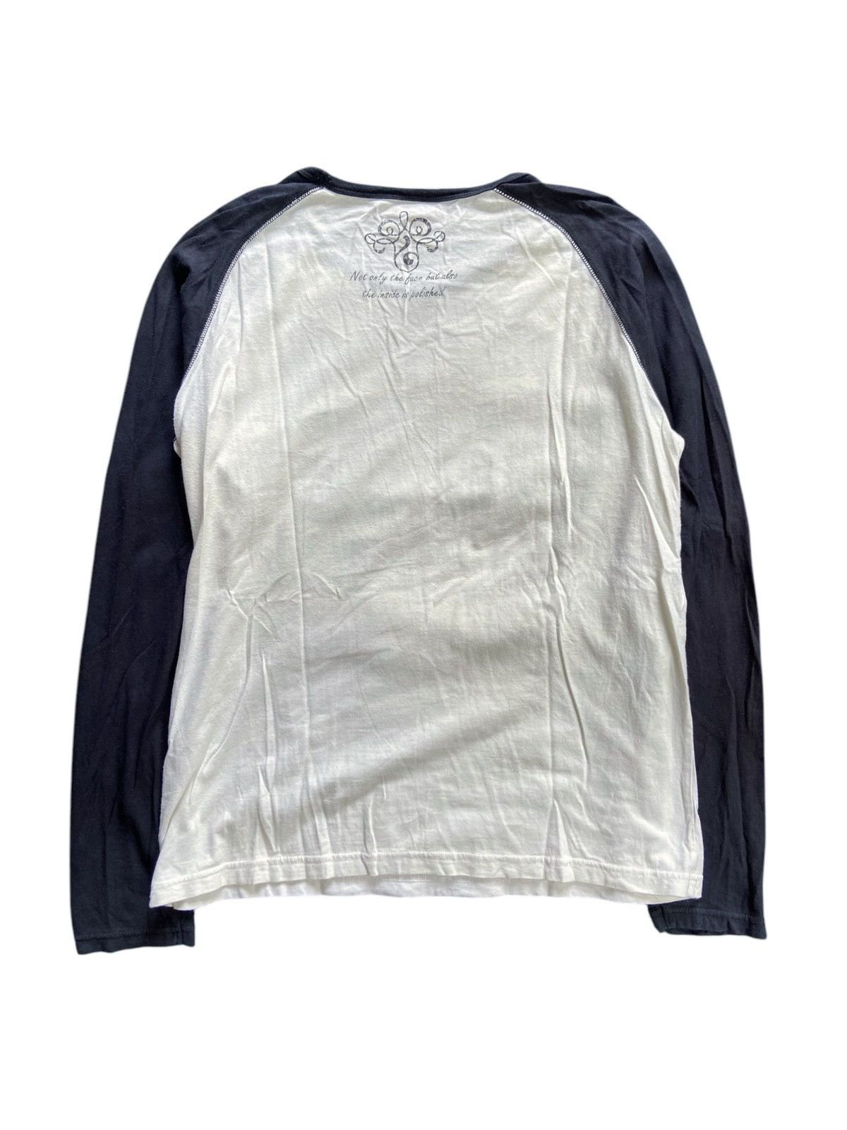 Japanese Brand IKKA POEM RAGLAN LONG SLEEVE Size US M / EU 48-50 / 2 - 8 Thumbnail
