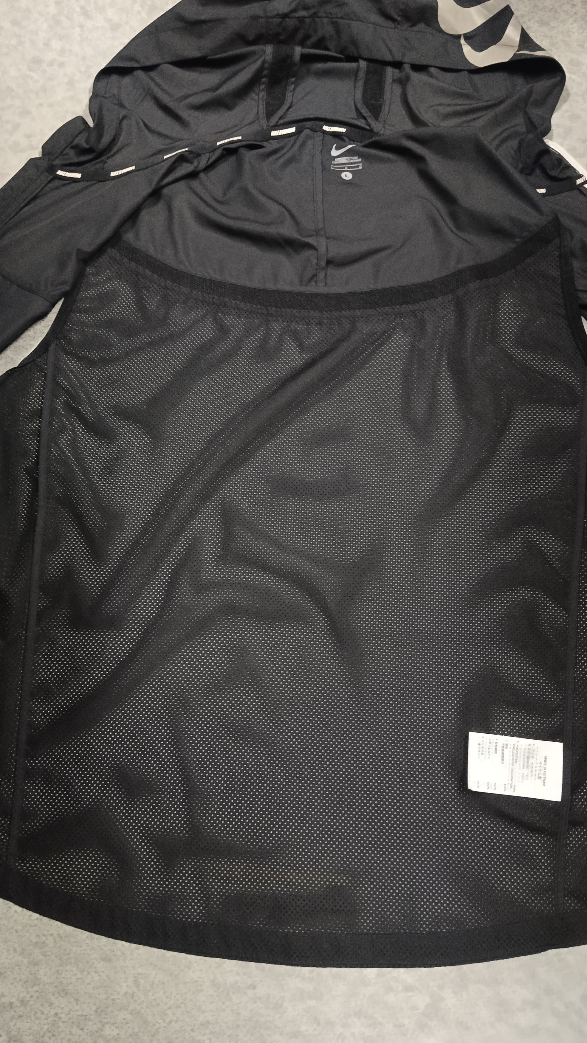 Nike 🔥 Reflective Nike Running Hooded Vest Size US L / EU 52-54 / 3 - 7 Thumbnail