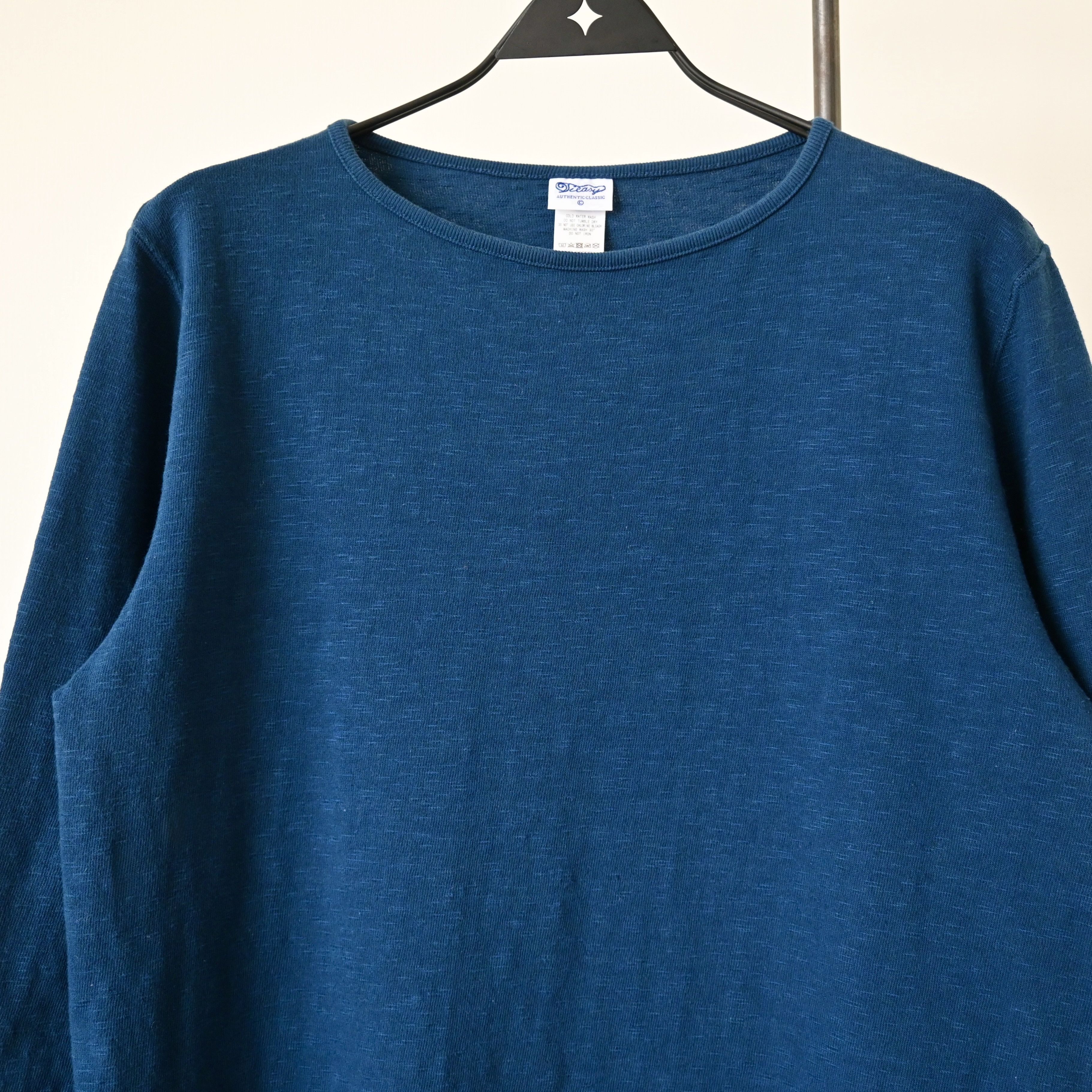 Japanese Brand Tieasy te001 heavyweight slub boatneck shirt made in Japan Size US M / EU 48-50 / 2 - 5 Thumbnail
