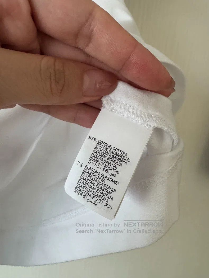 Brunello Cucinelli Brunello Cucinelli White Short Sleeve with Small Pockets a Size S / US 4 / IT 40 - 4 Thumbnail