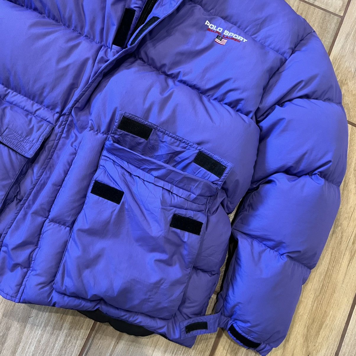 Polo Ralph Lauren POLO SPORT 90’S PUFFER JACKET 🐎🍇 Size US M / EU 48-50 / 2 - 2 Thumbnail