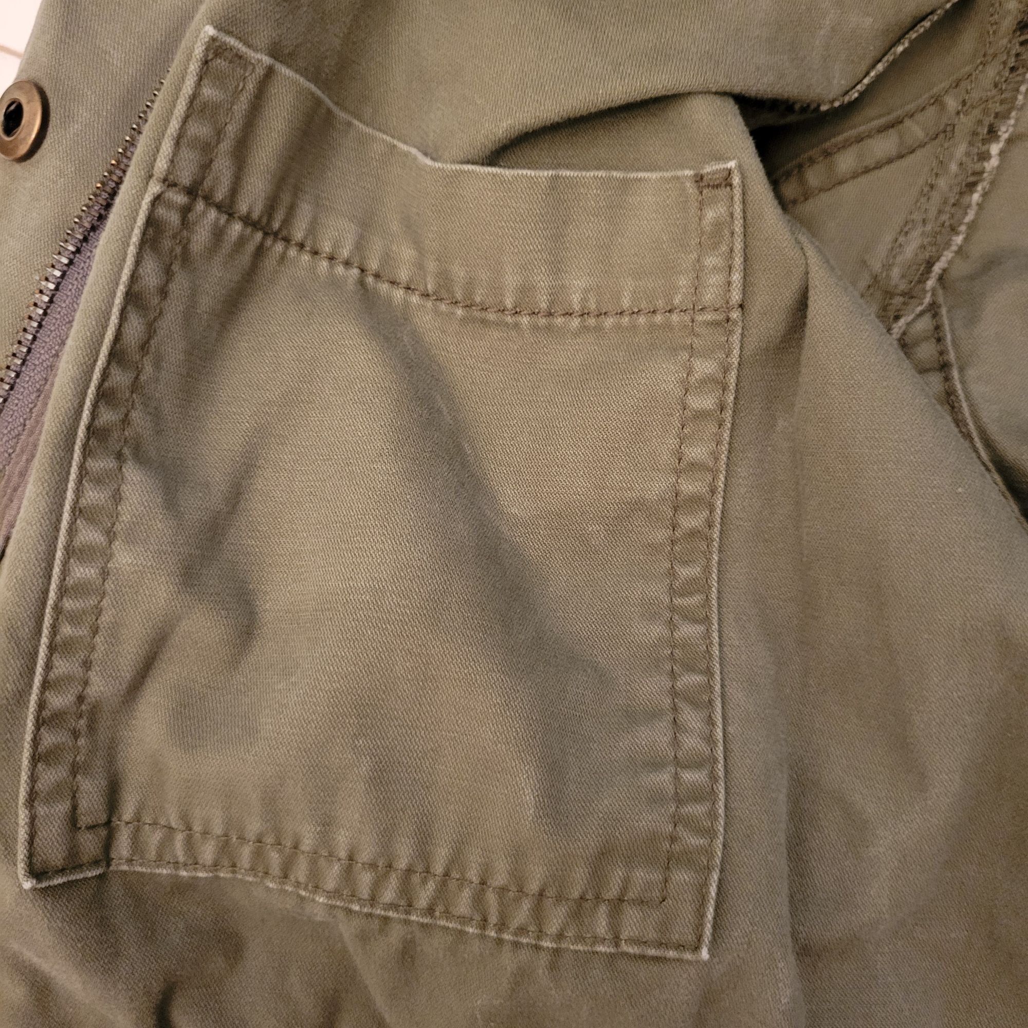 Madewell Madewell XS Olive Green Moto Military Army Utility Jacket PA Size XS / US 0-2 / IT 36-38 - 5 Thumbnail
