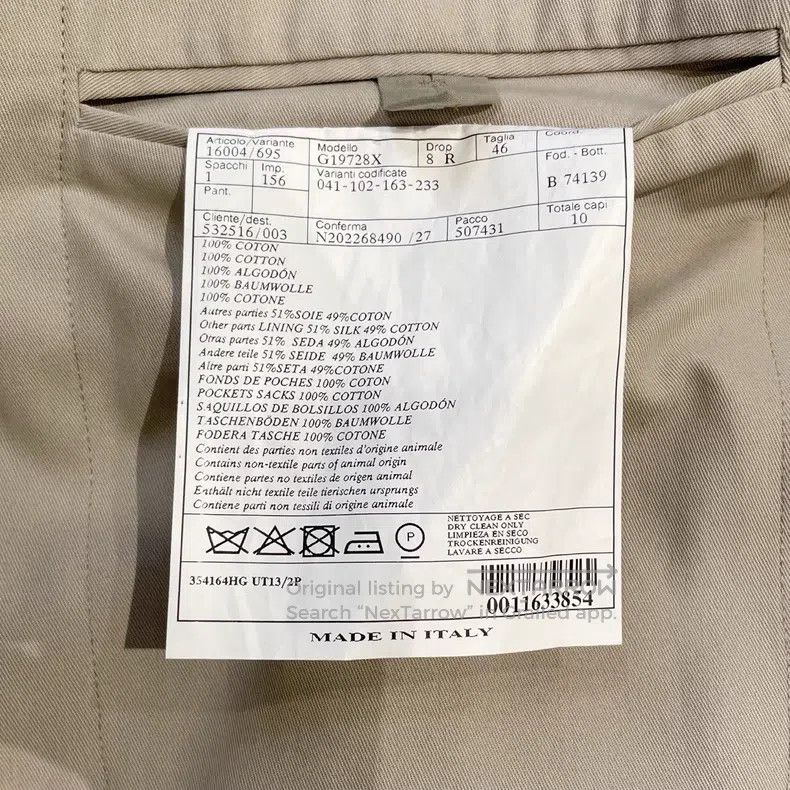Hermes Hermes Light gray outerwear Size 46R - 6 Thumbnail