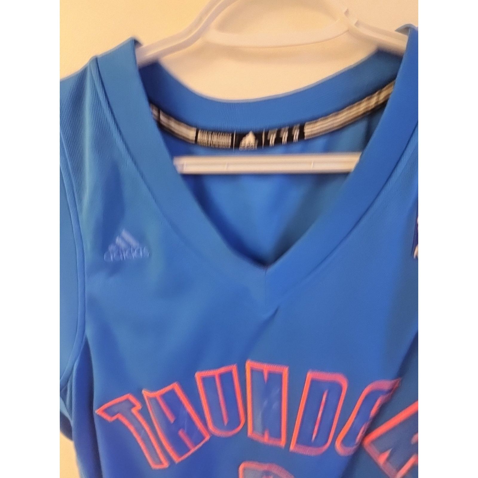 Adidas Russell Westbrook 2012 Christmas Jersey Men M OKC Thunder Size US M / EU 48-50 / 2 - 4 Thumbnail