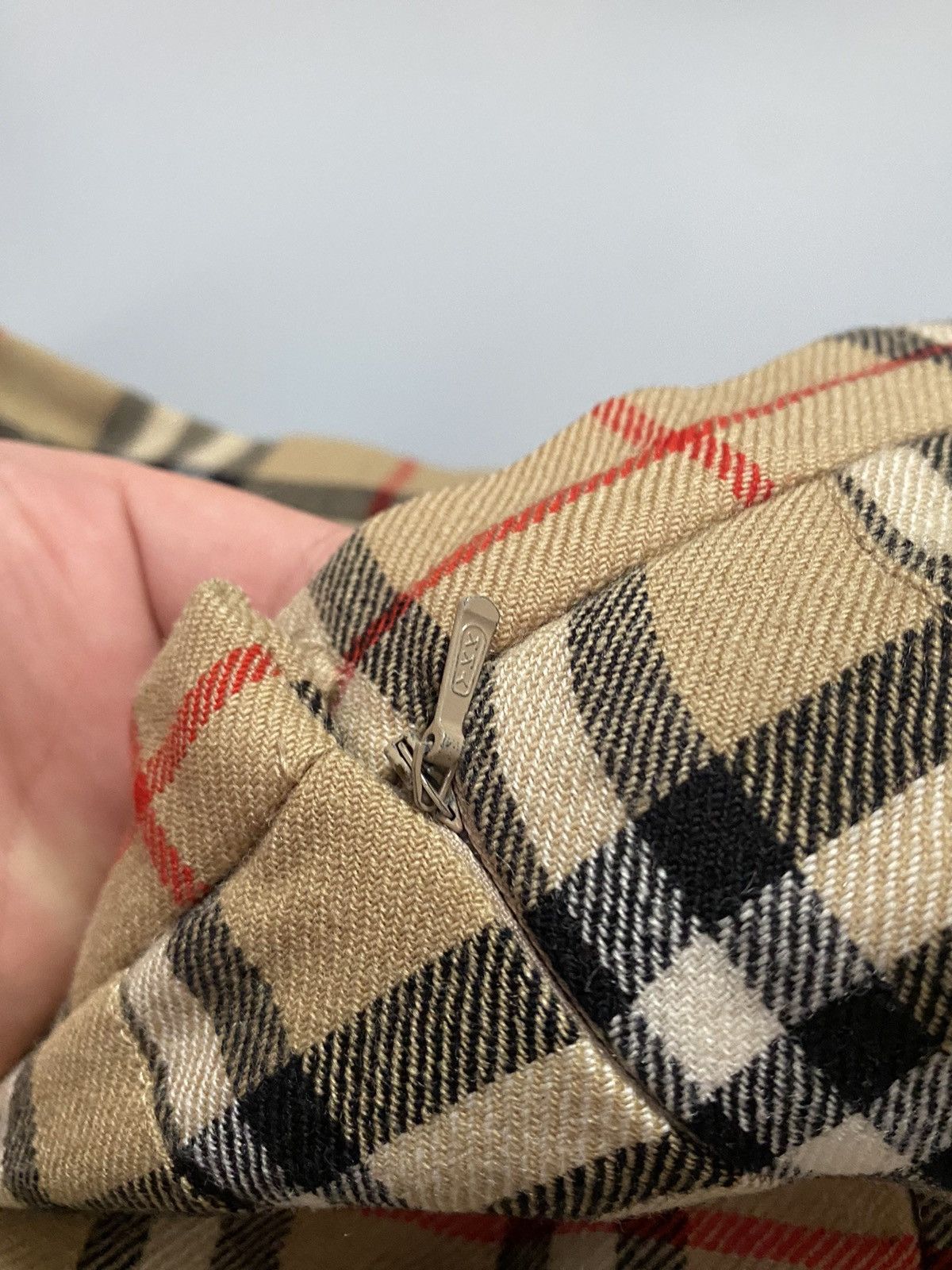 Burberry Burberry vintage wool nova check maxi flared dress Size 30" / US 8 / IT 44 - 11 Thumbnail